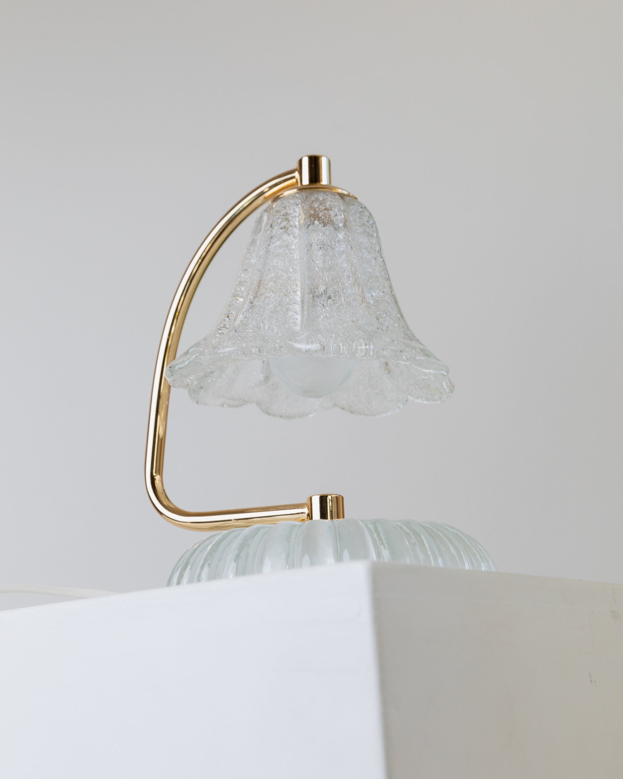 Murano Glass Table Lamp 1970s Italy