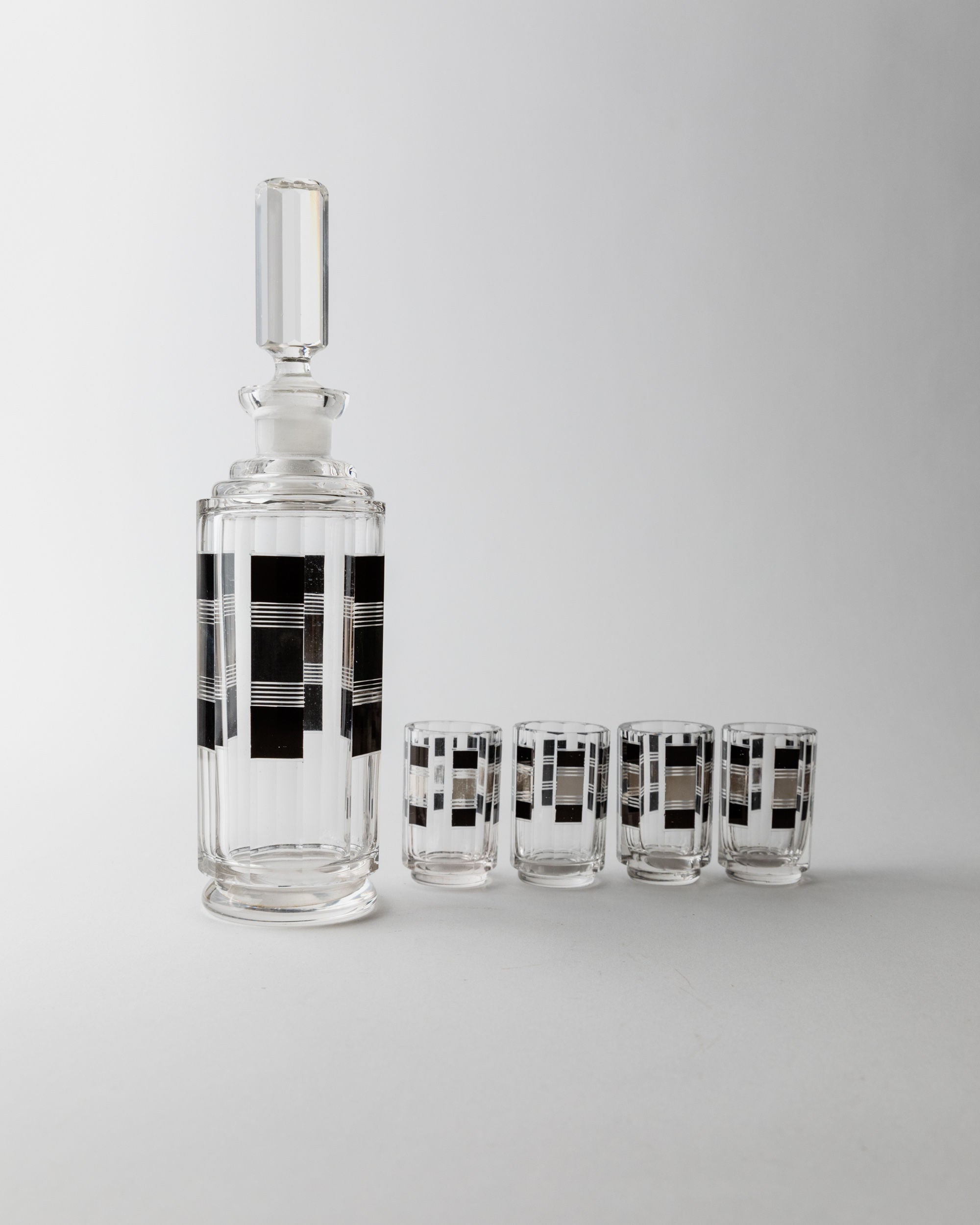 Liqueur Set Art Deco by Karl Palda 1930s