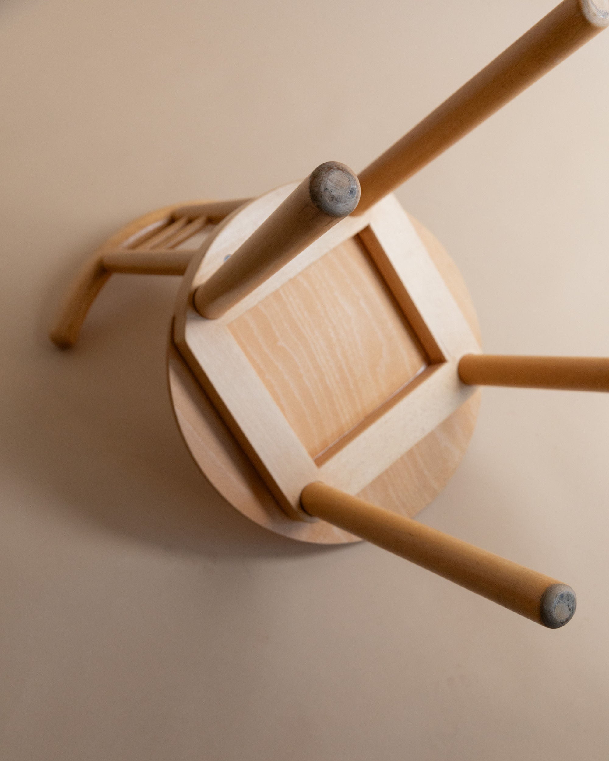 Wooden Chair, Italy 1980s