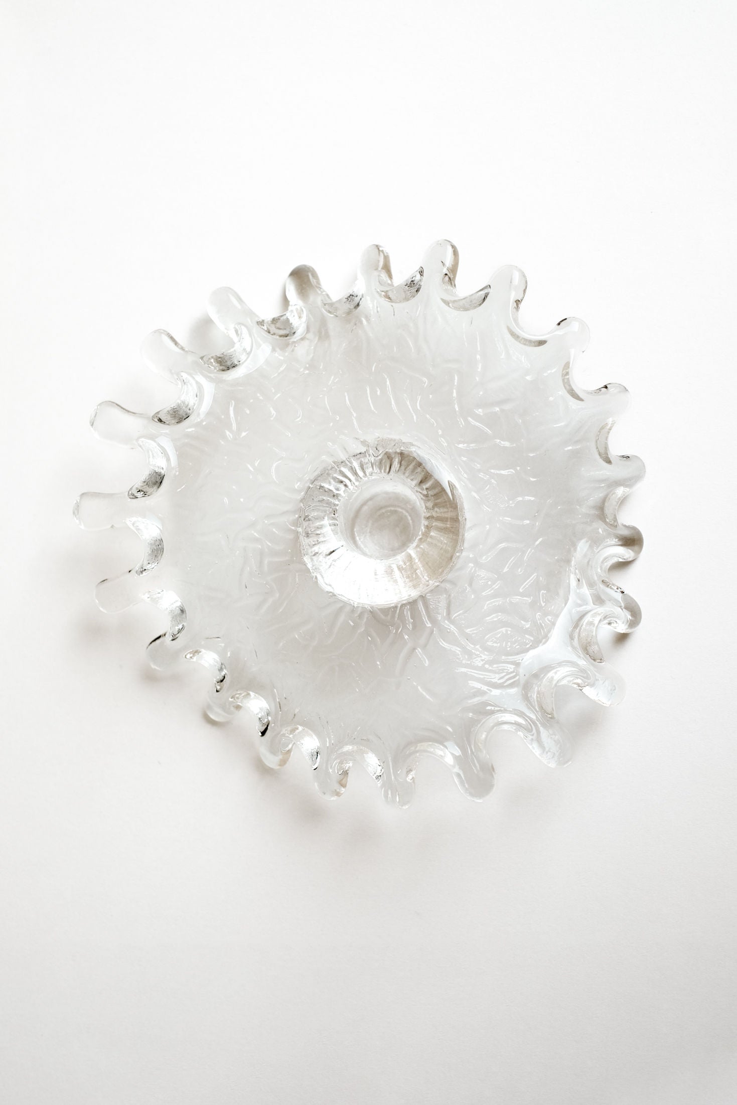 Glass Candle Holder