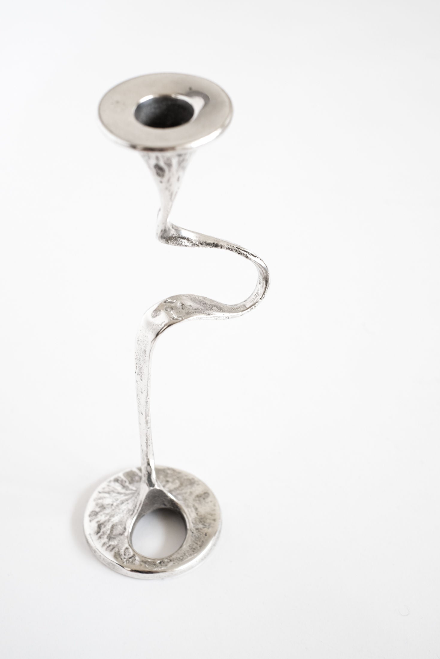 Silver-Plated Candle Holder Set 1950s