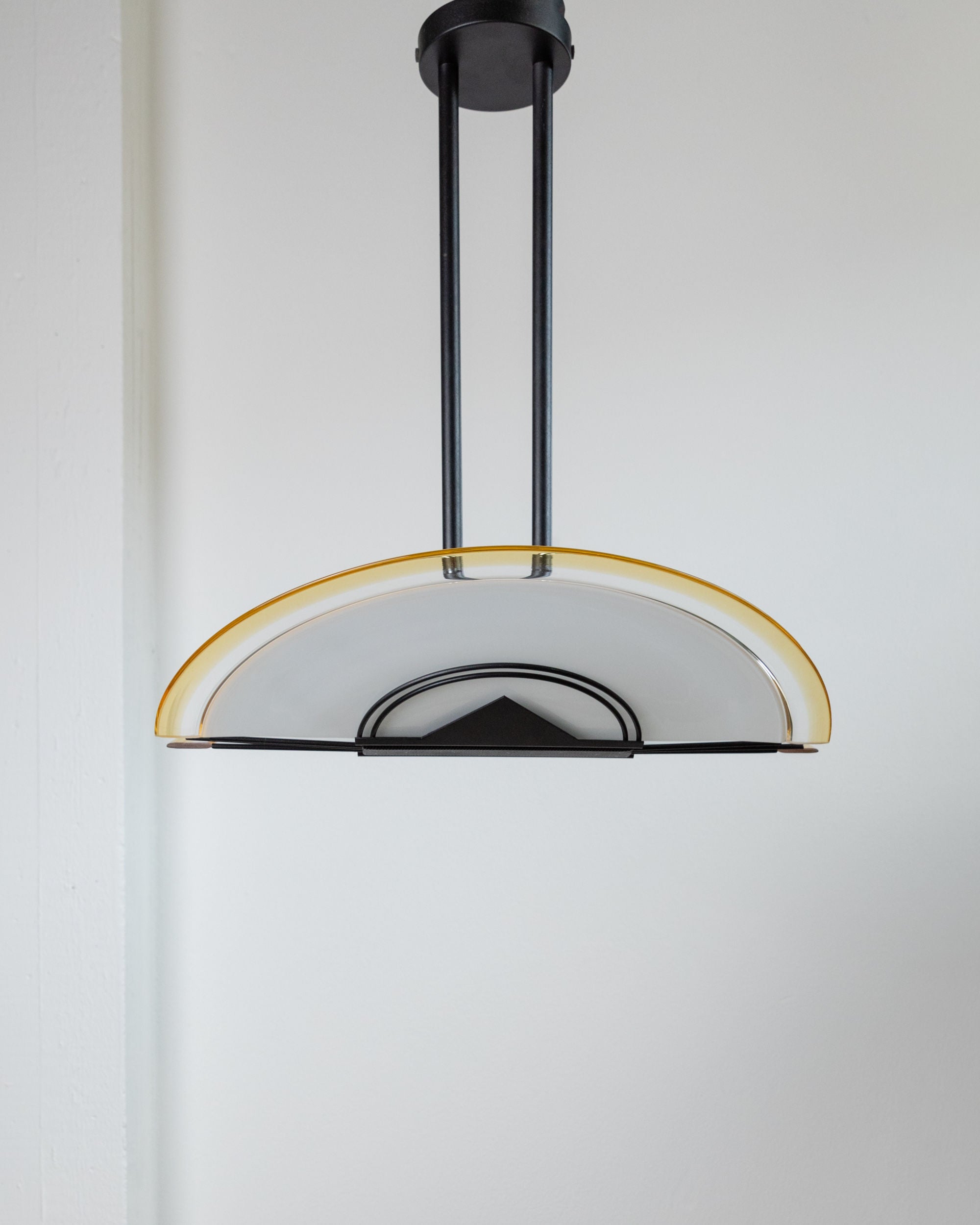 Murano Glass Ceiling Light, Italy 80s