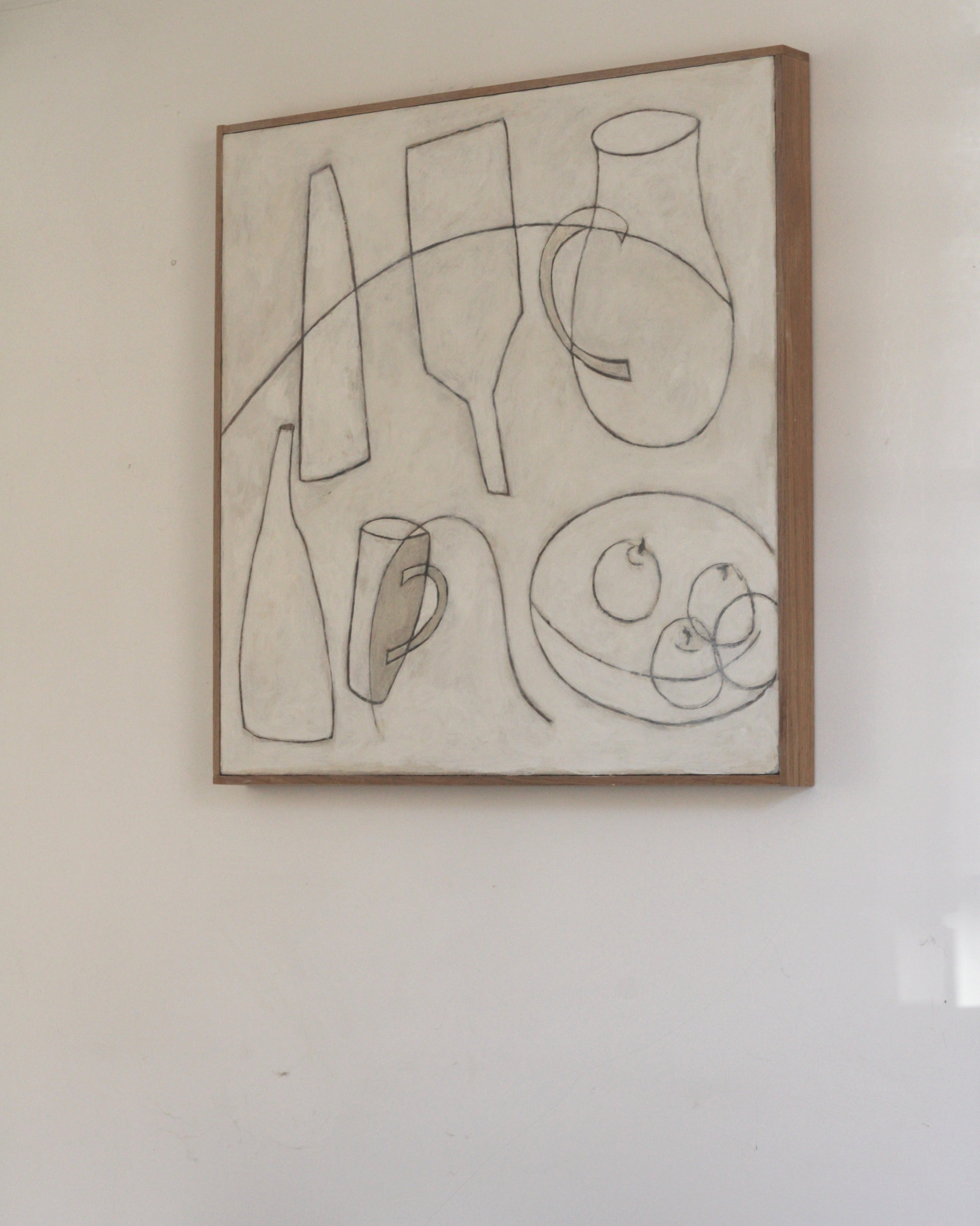 Peinture "Nature Morte Avec Pommes"