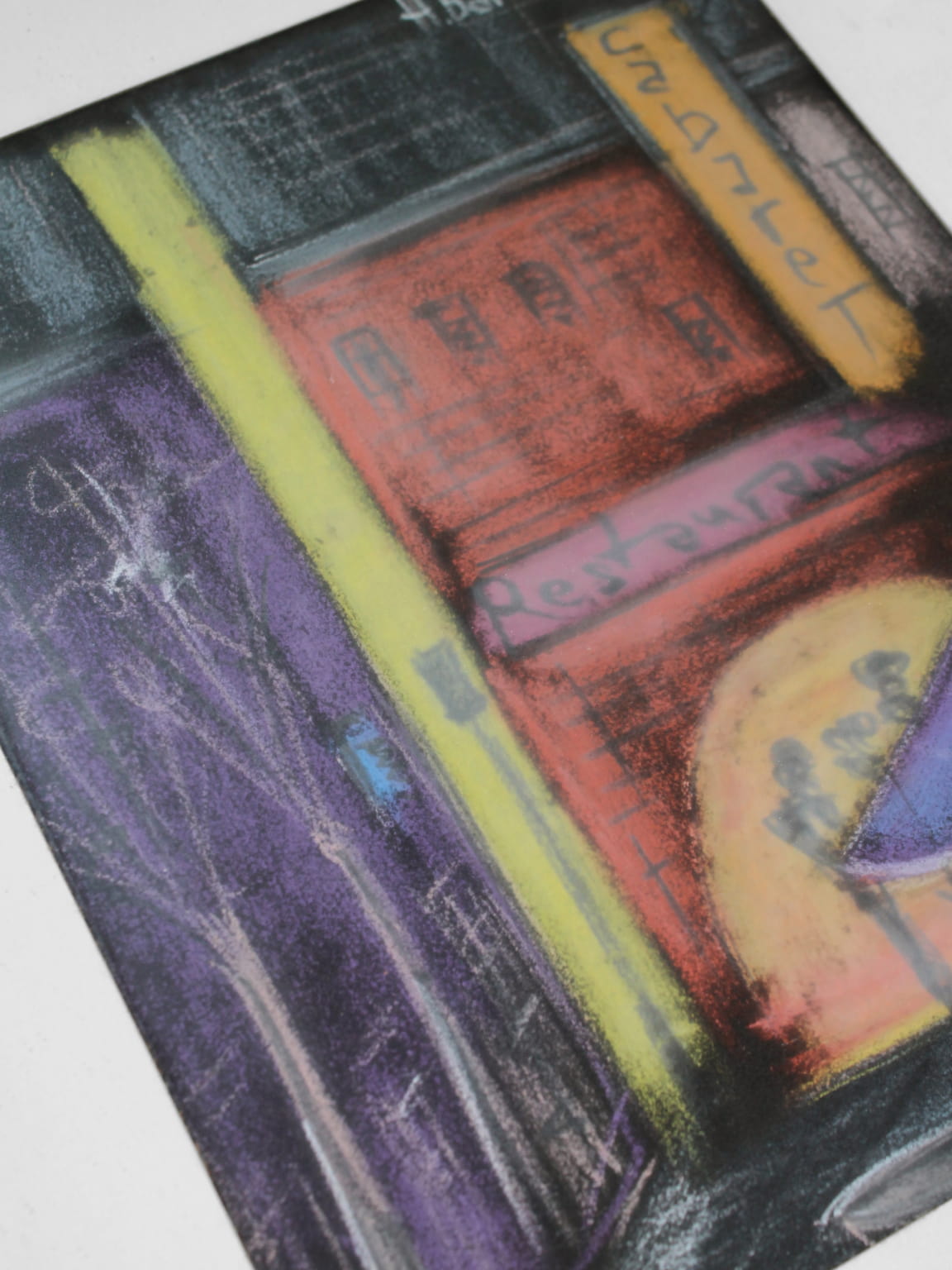 Henryk Barczyński "Paris" In Pastel, 38,5x49,5cm, 1920s