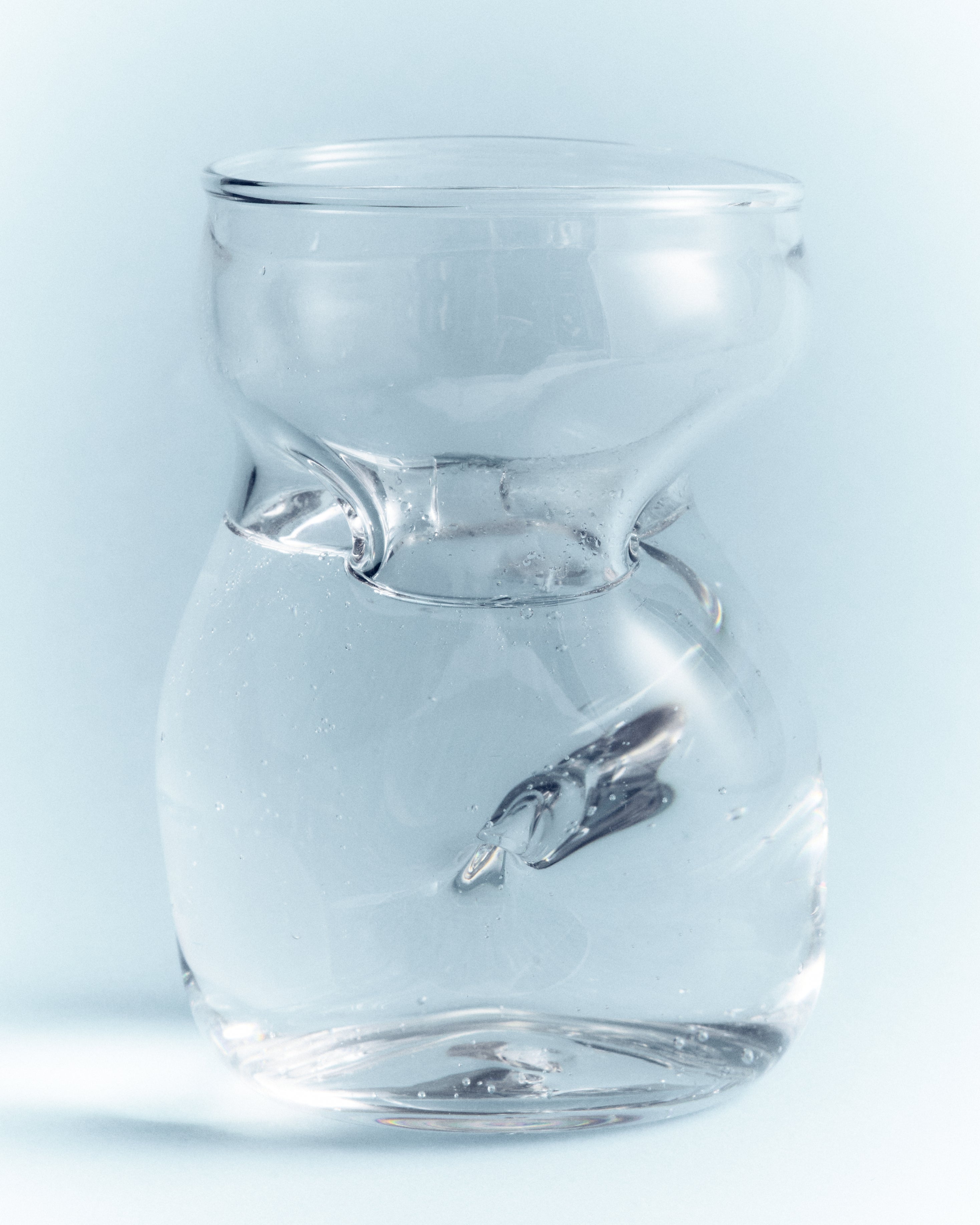 Blown Glass Tumbler — detail view