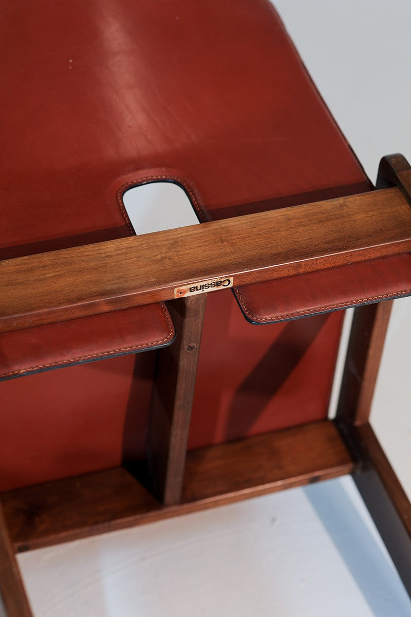 Ensemble de 4 chaises de salle à manger '121' par Afra & Tobia Scarpa pour Cassina, 1960