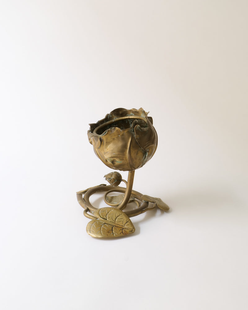 Brass Rose Vide-Poche C1900 by Collection apart | The Oblist