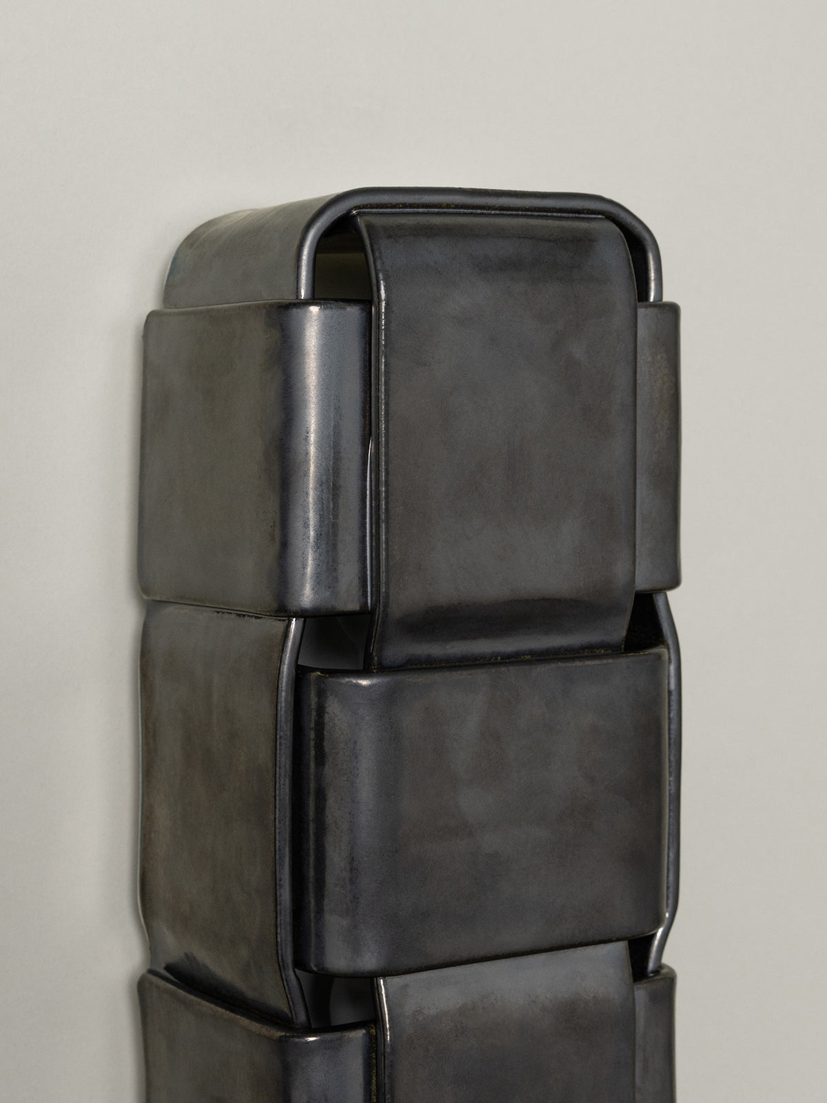Stria 3 Sconce, Graphite — in context