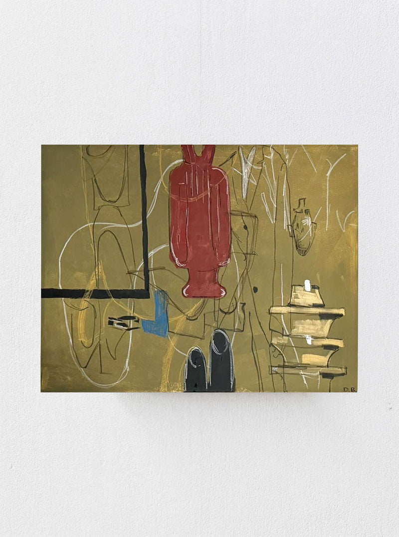 Ode - Painting in Acrylic and Canvas by Dovile Bernotaite | The Oblist