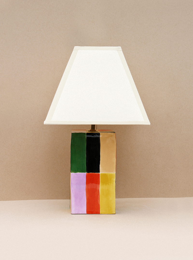 Milagro Lamp (Grande) by Casa Veronica | The Oblist — handcrafted ceramic, colorful design