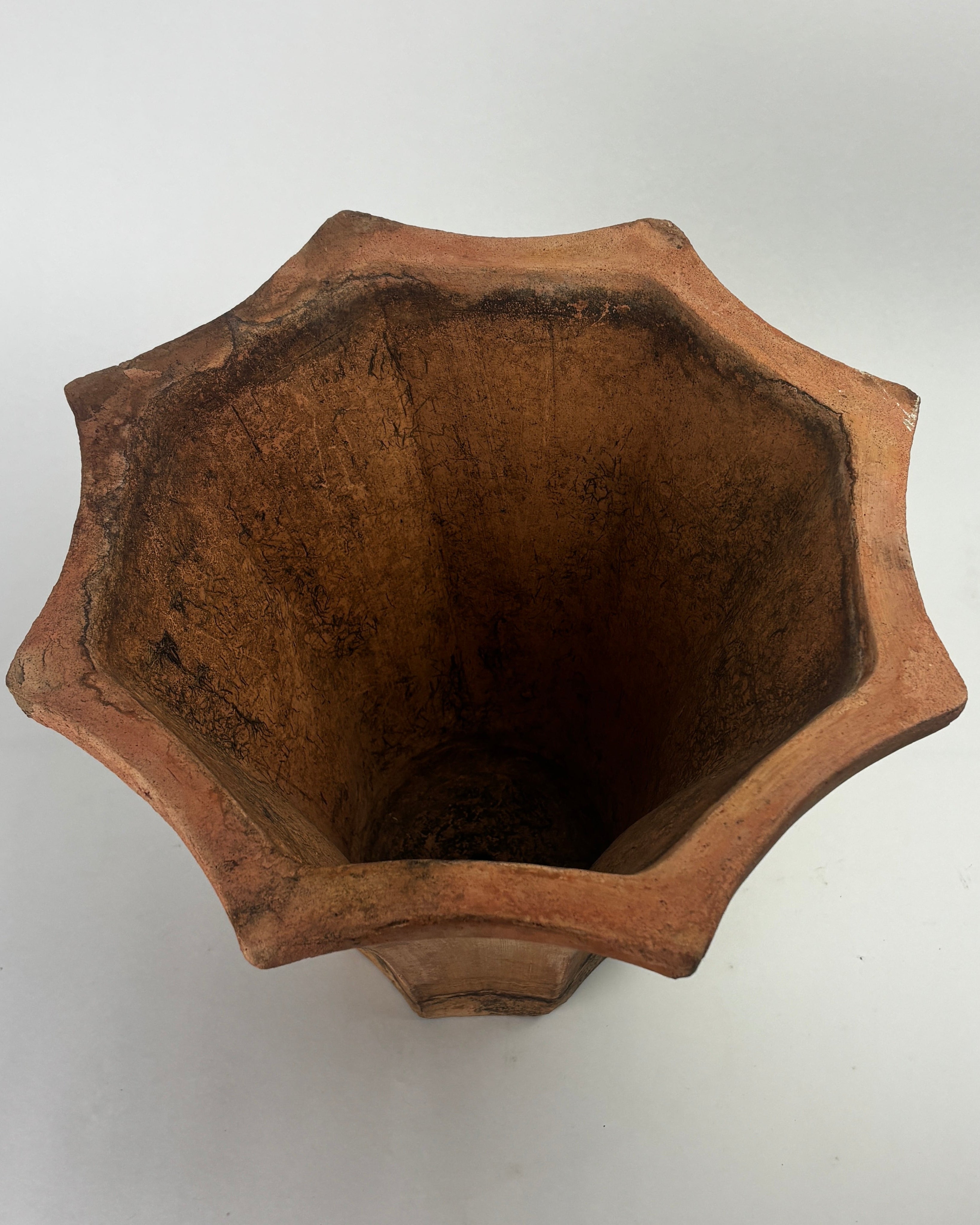 French Art Deco, Terra Cotta Plant Pot, 1920's