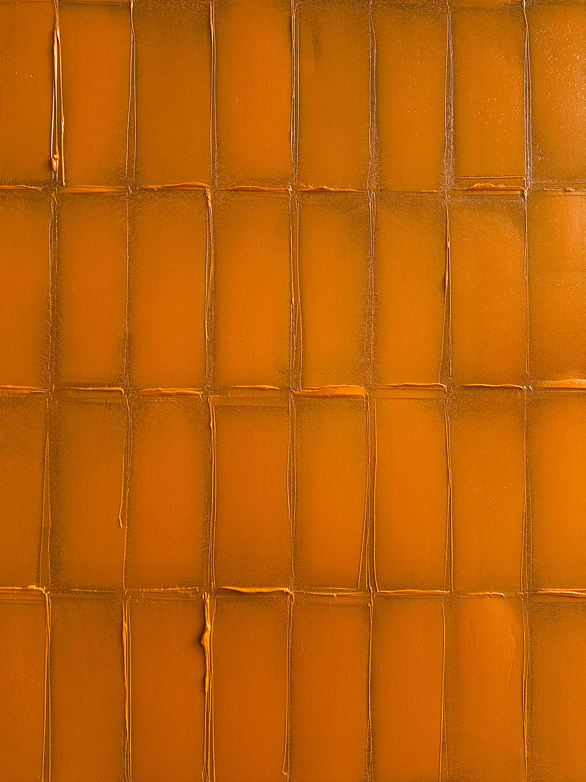 'Fall Orange - Strokes' Painting