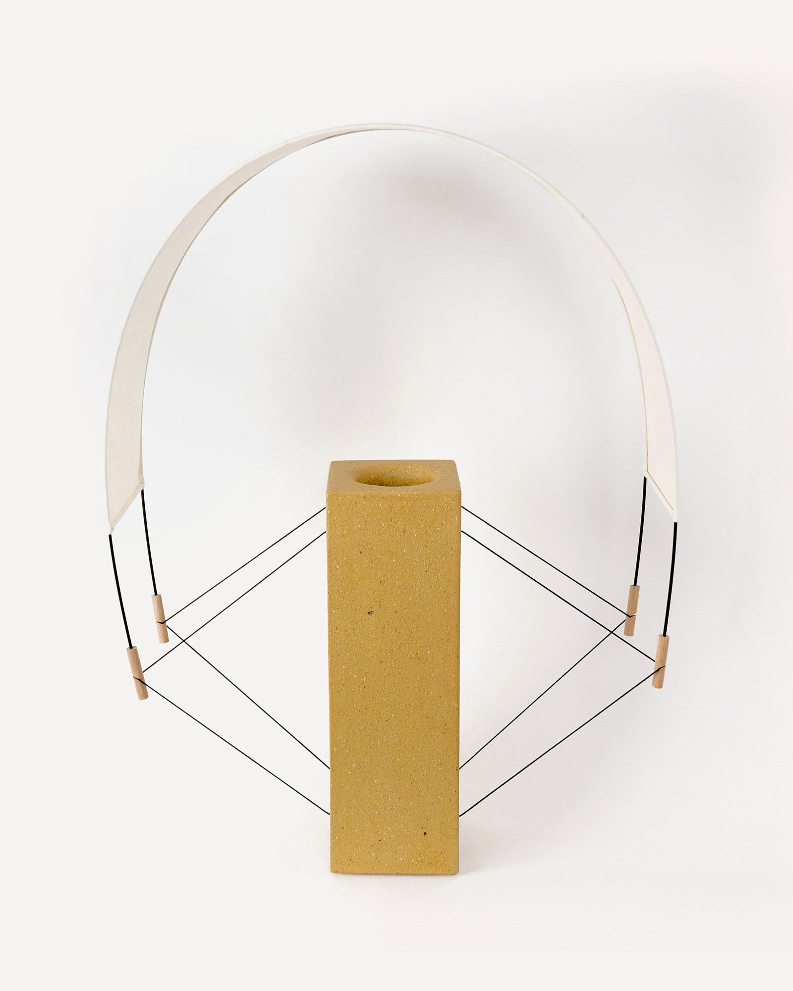 Lumia - Raw Clay Table Lamp