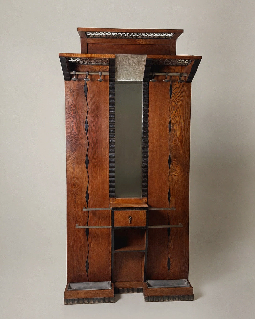 Monumental Illuminated Art Deco Entrance Stand, c.1930 by Myakin | The Oblist
