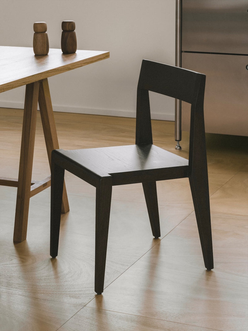 Chair - Ed. Espresso - Oak by KØGE Design | The Oblist — modern oak material