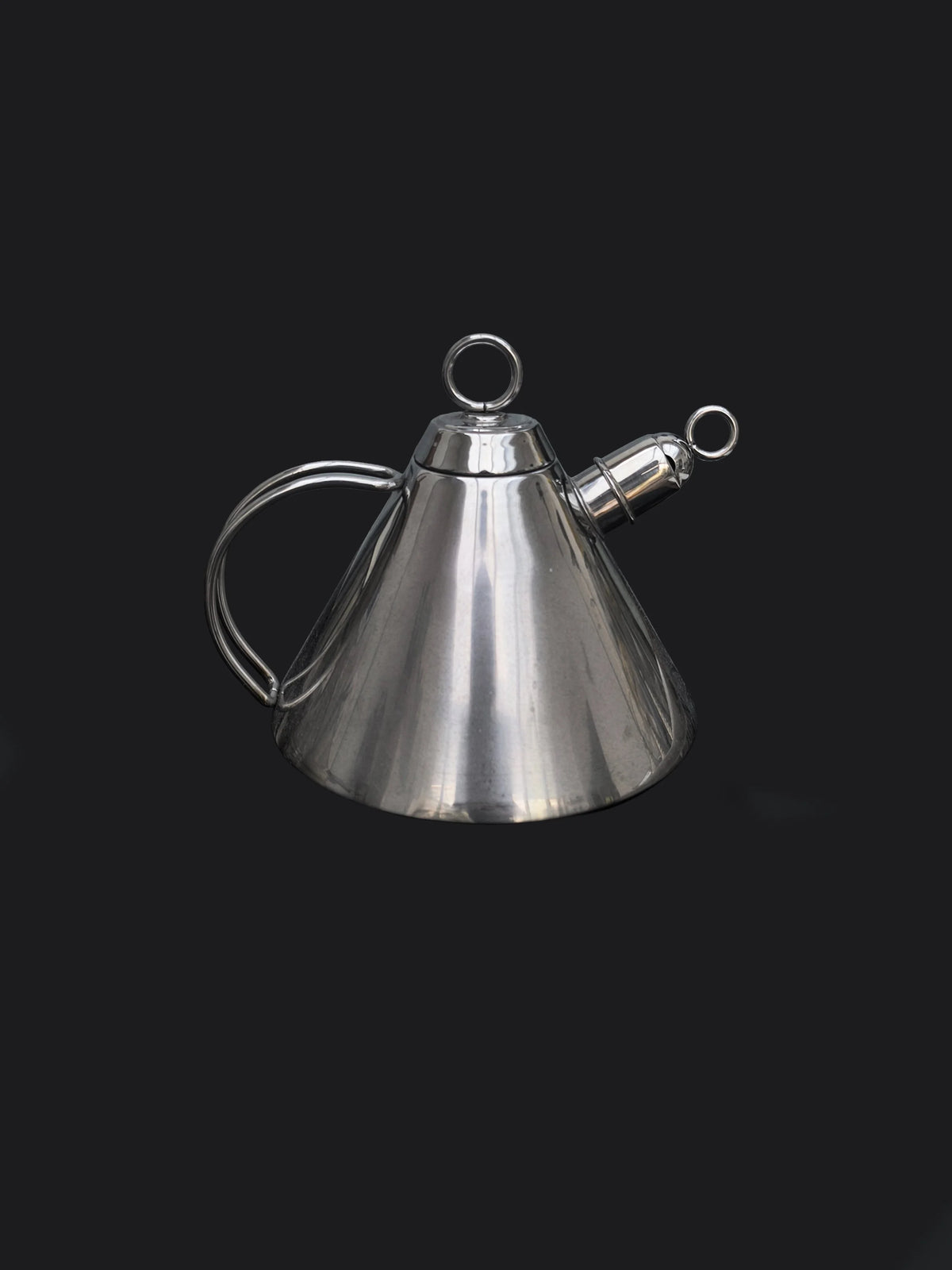 Conical Tea Kettle — detail view