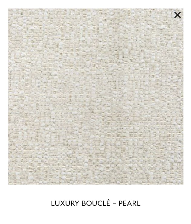 Laurent Pouf - Luxury Bouclé Bamboo & Fringe by RIJD Interior — variant detail