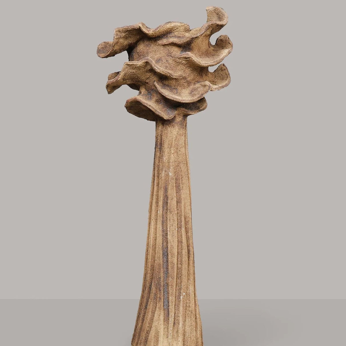Clive Brooker セラミックオブジェ ミッドセンチュリー 英国陶芸 Sculptural Brutalist Vase by RELIC LONDON | The Oblist