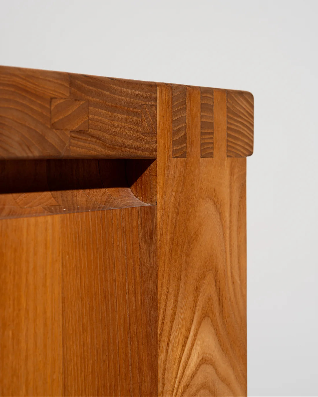 Pierre Chapo R08 Sideboard in Solid Elm Wood, France 1960s