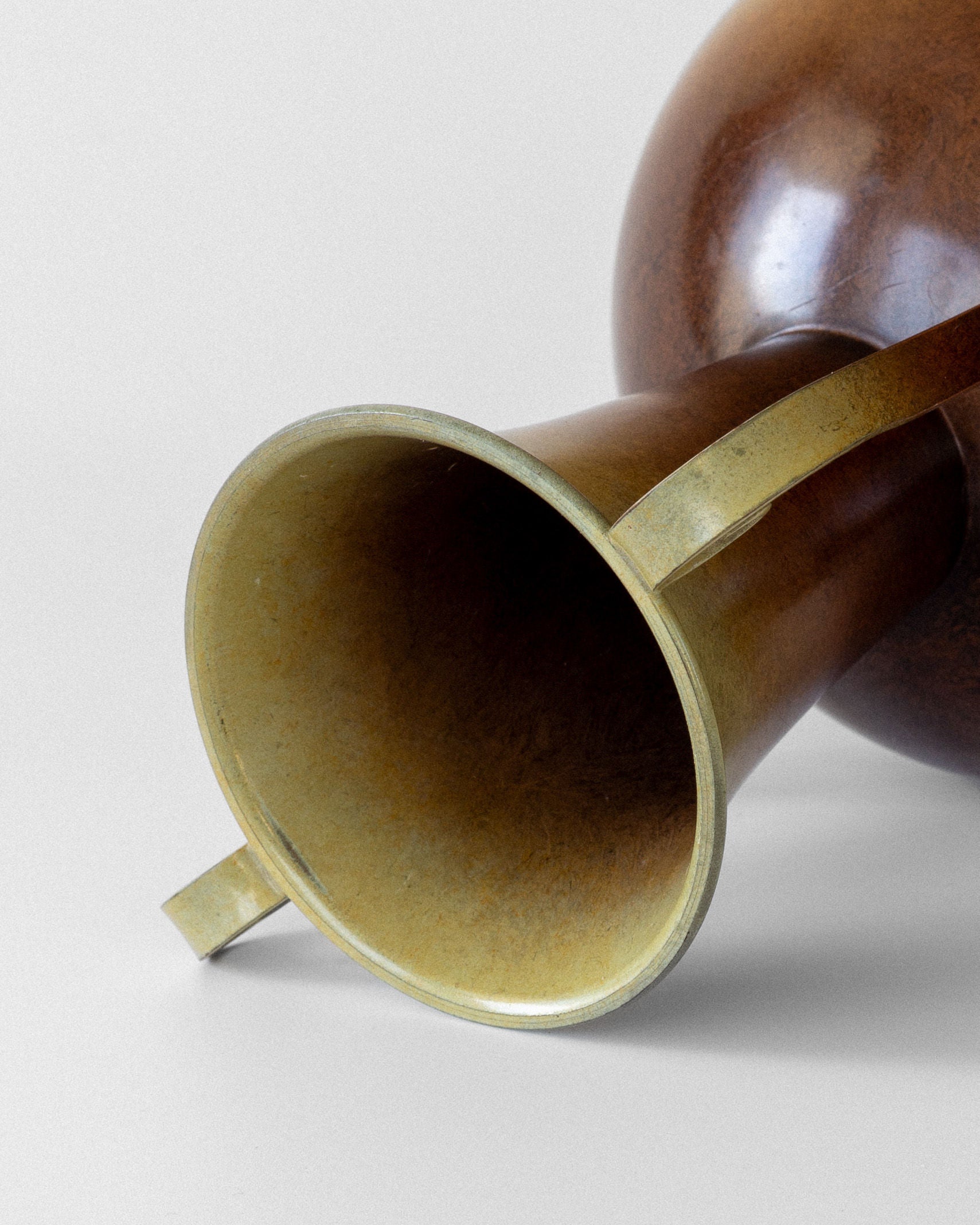 Swedish Art Deco Bronze Vase