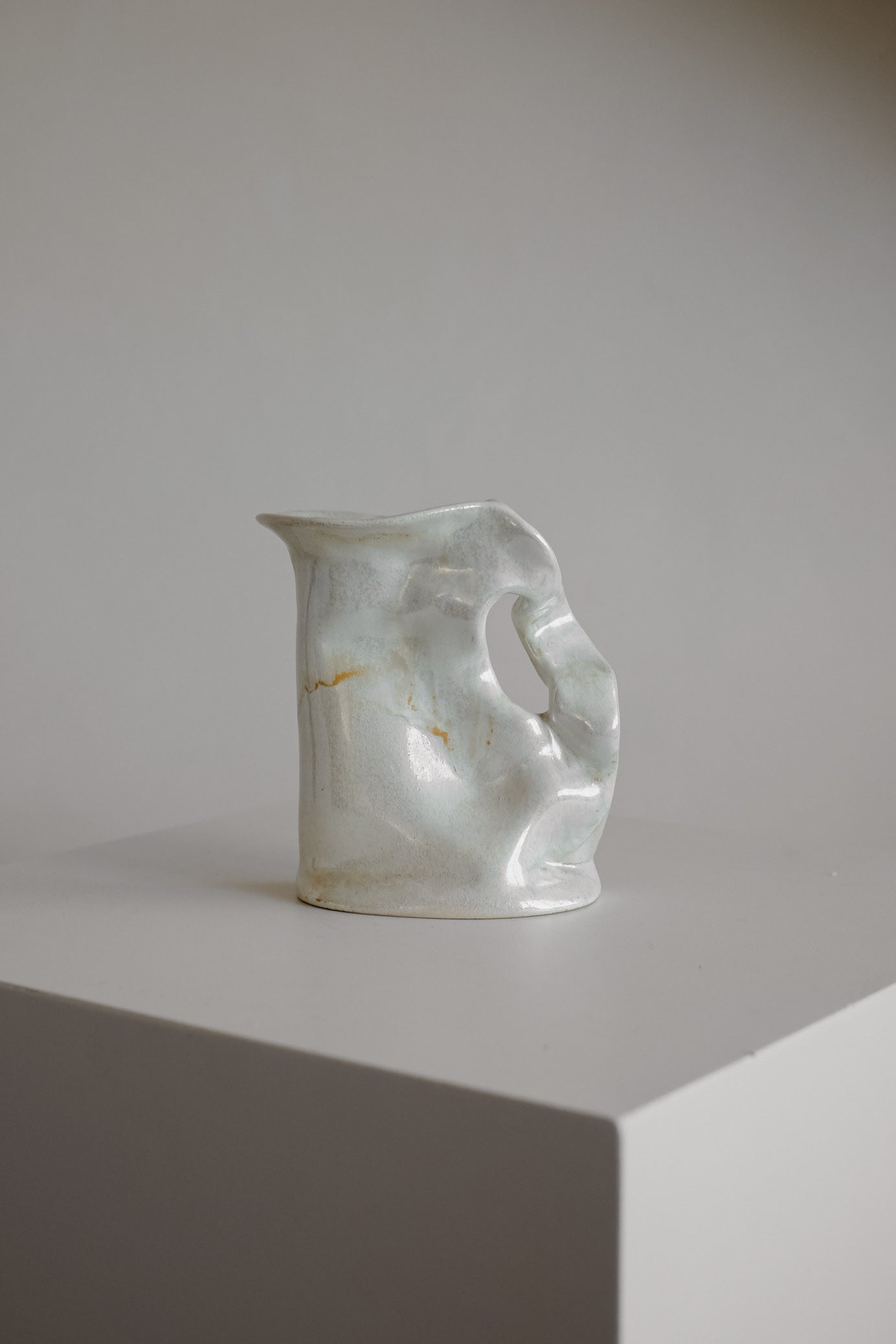 Sculptural Organic Ceramic Candle Holder — additional view