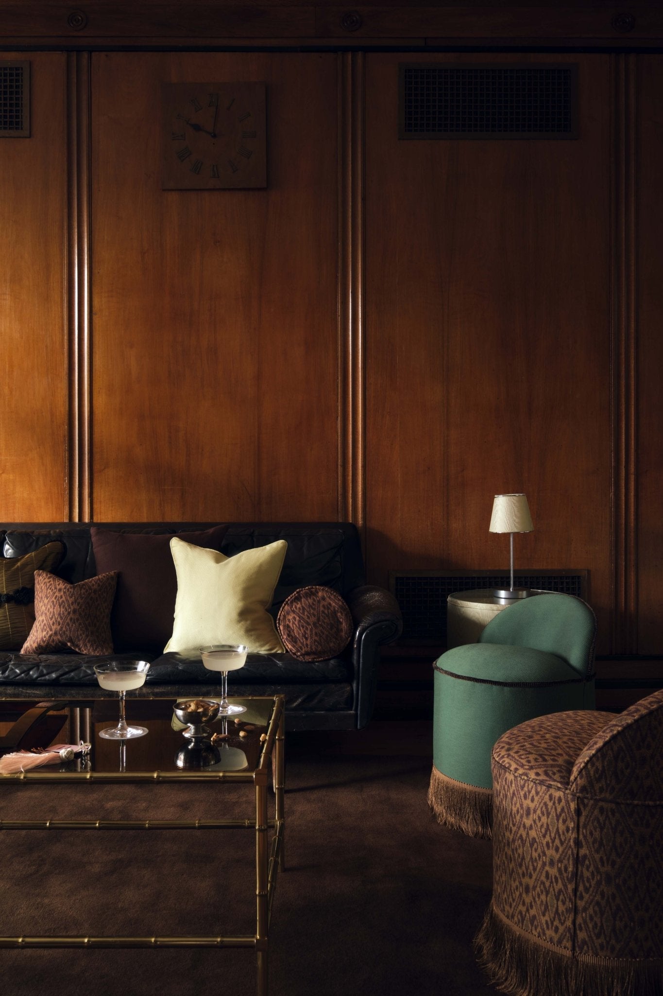 TABOURET INFERI - IKAT TISSÉ