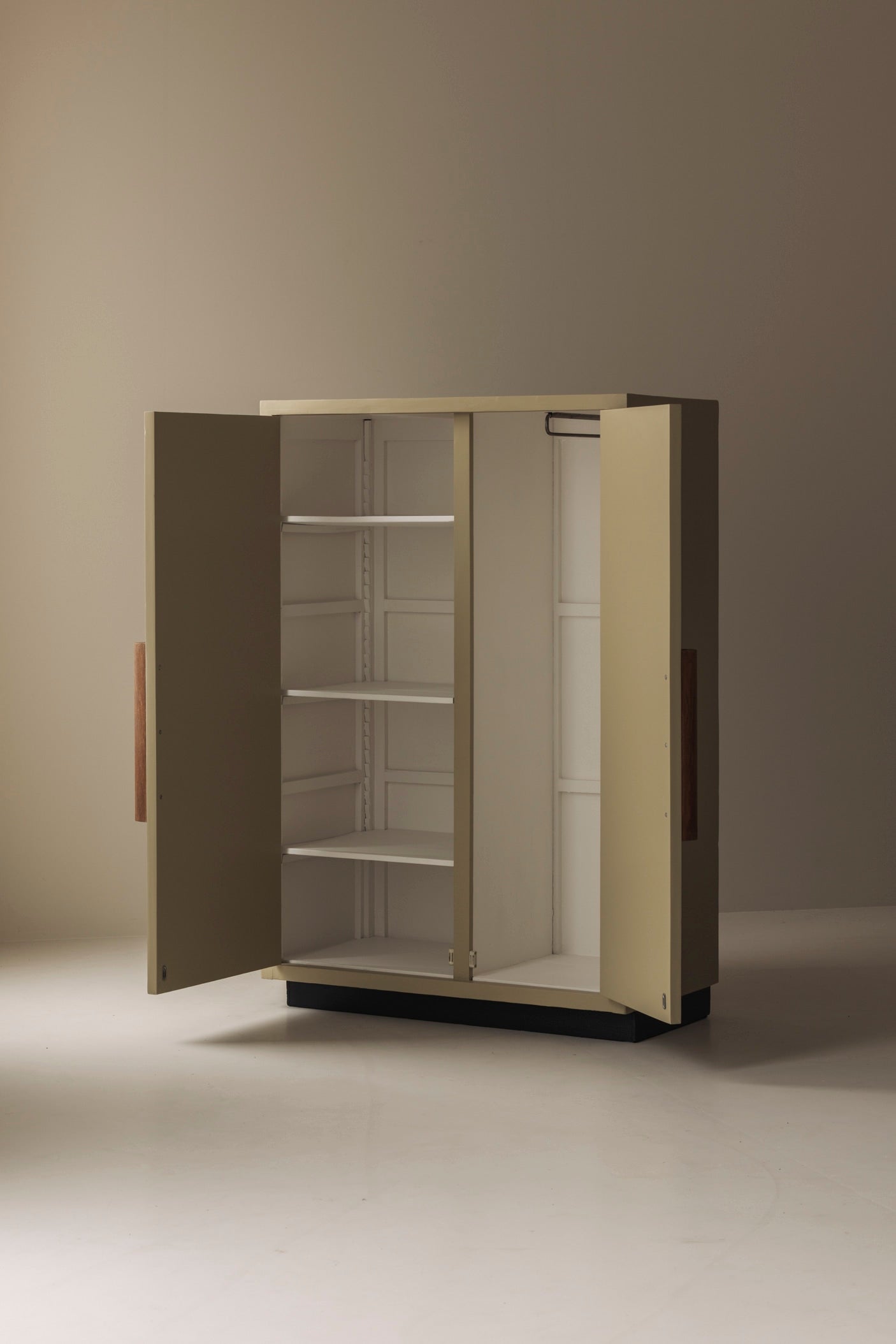 Rare wardrobe by Le Corbusier for Unité d’Habitation in Marseille, France 1940s — lifestyle setting
