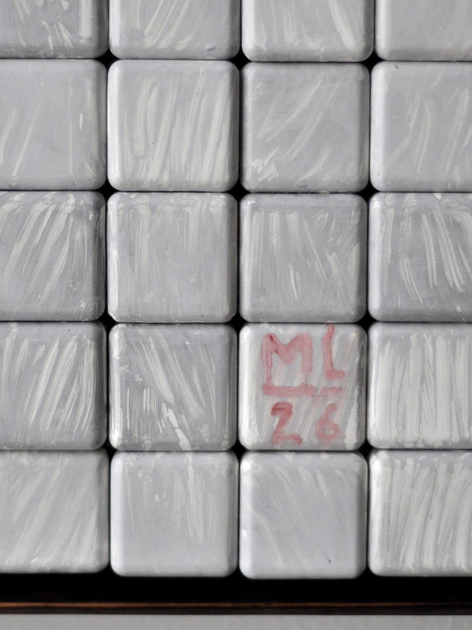 Gesso Painting No.18 - Sculptural Relief — in context