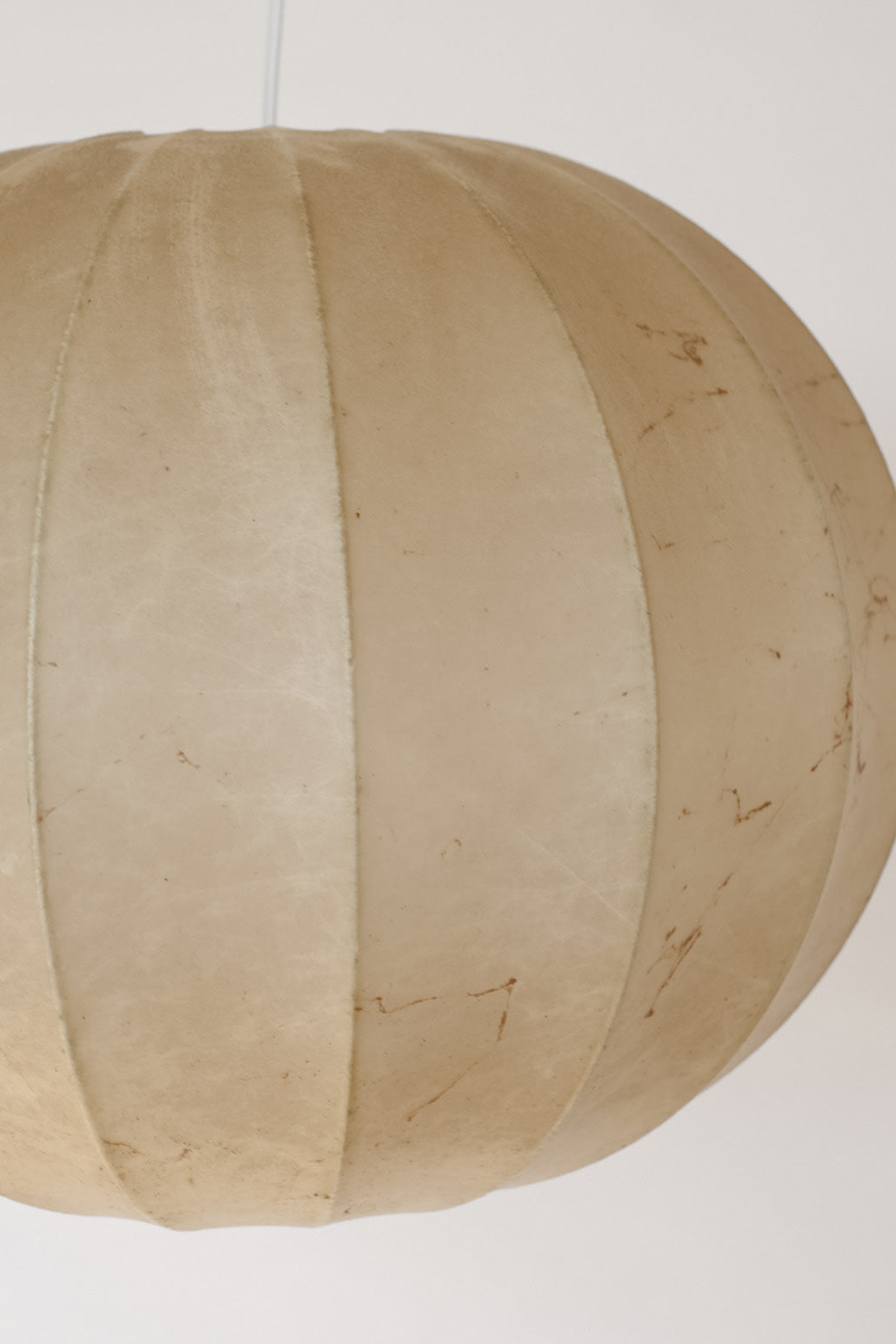 Vintage Mid-Century Cocoon Pendant Light by Goldkant Leuchten — alternate view