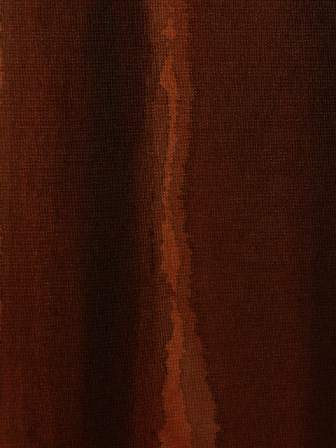 Vertical Organic Lines In Umber, Author Painting — side angle