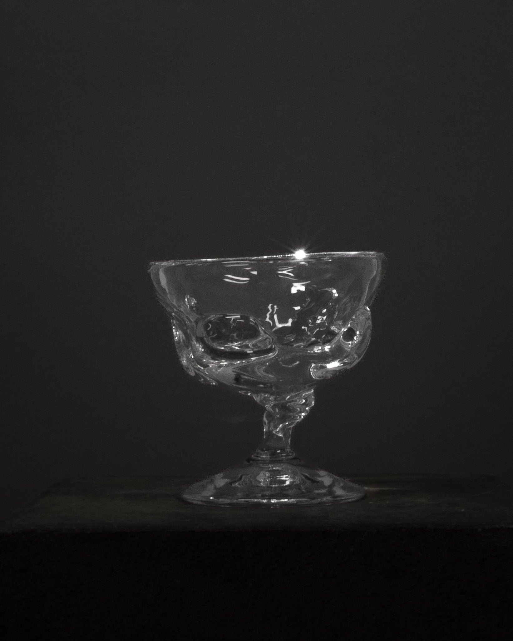 Organic Dessert Coupe by Szkło Studio | The Oblist