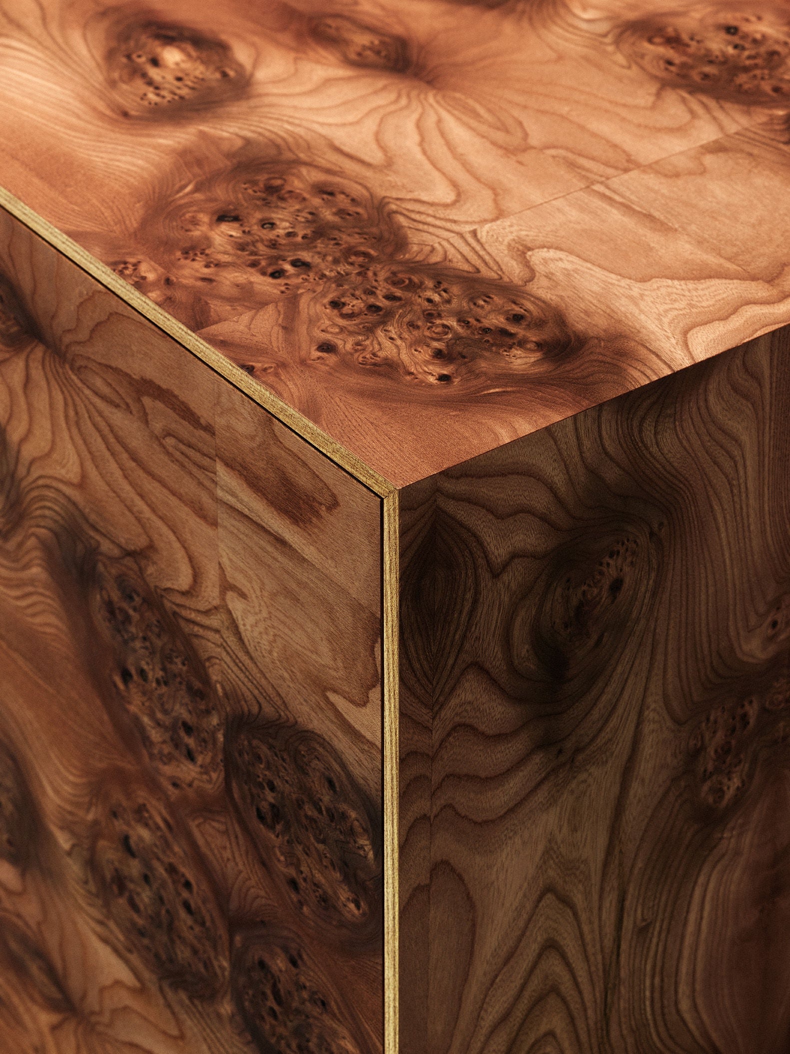 The 'Elm Burl' Sideboard — close-up