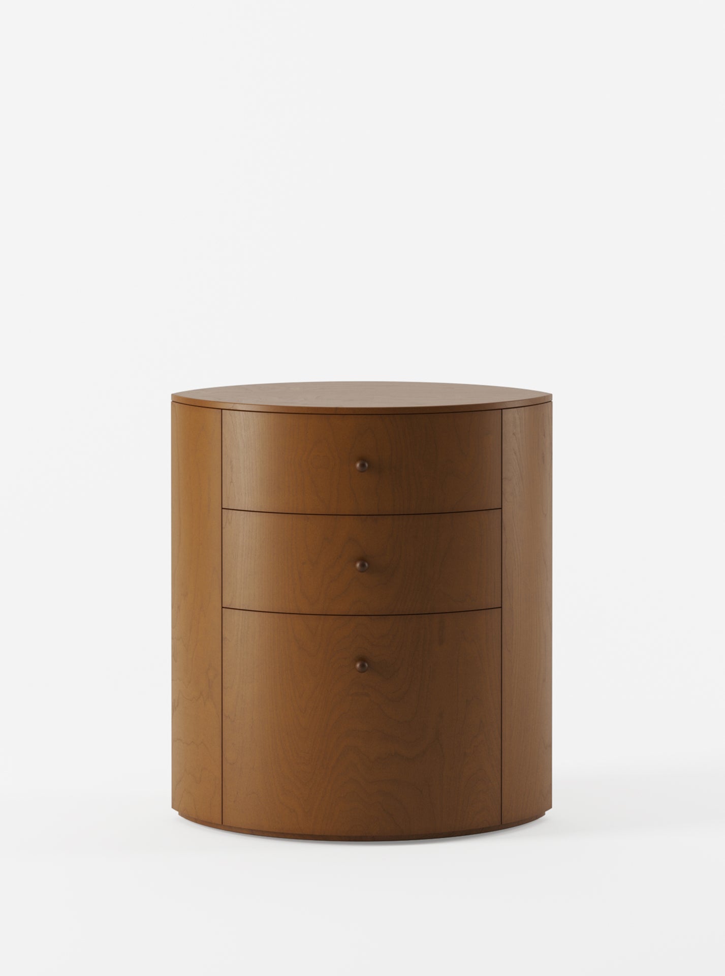 'Observer' Nightstand Warm Brown Birch