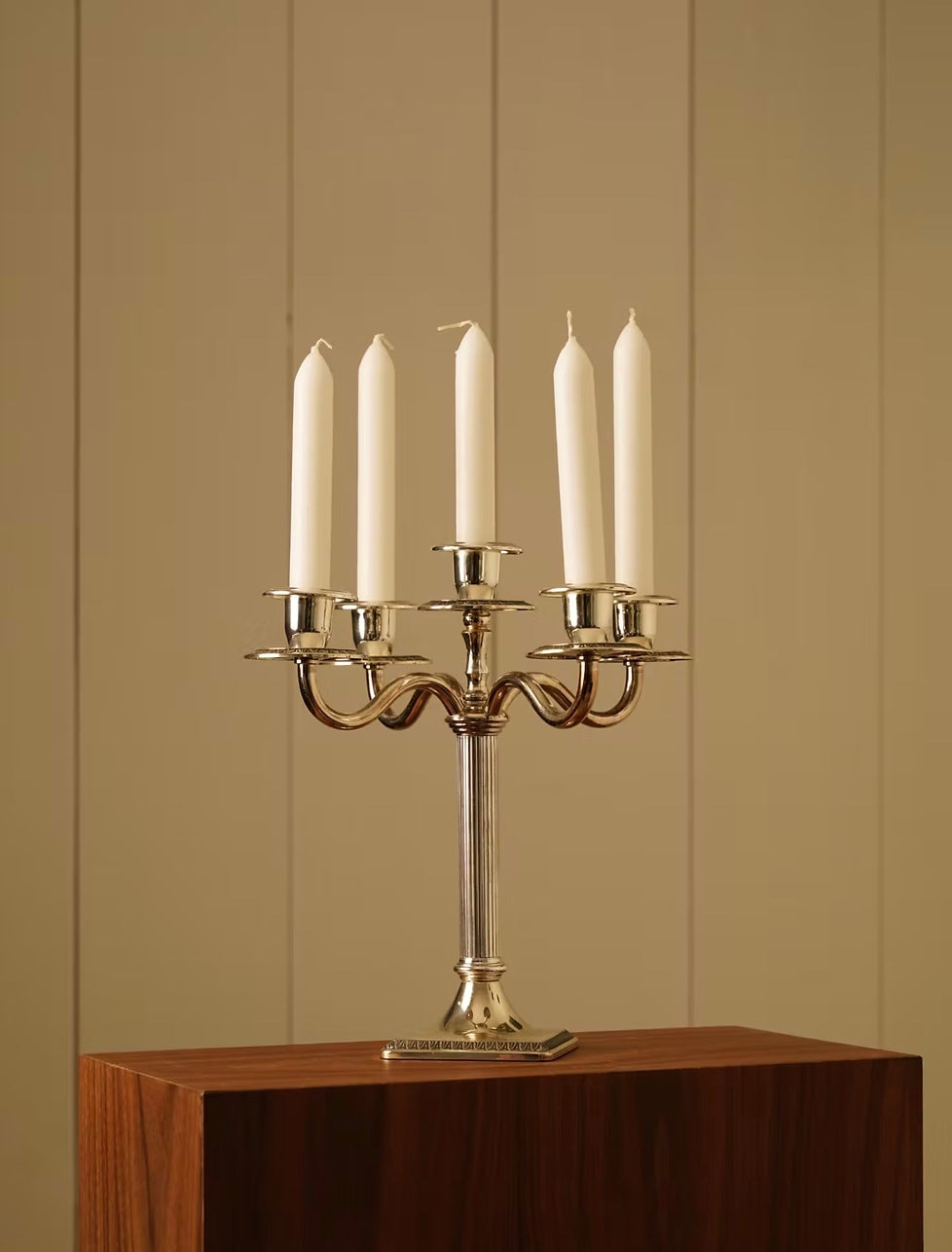 Silver Banquet Candelabra by Les Objets Amsterdam | The Oblist