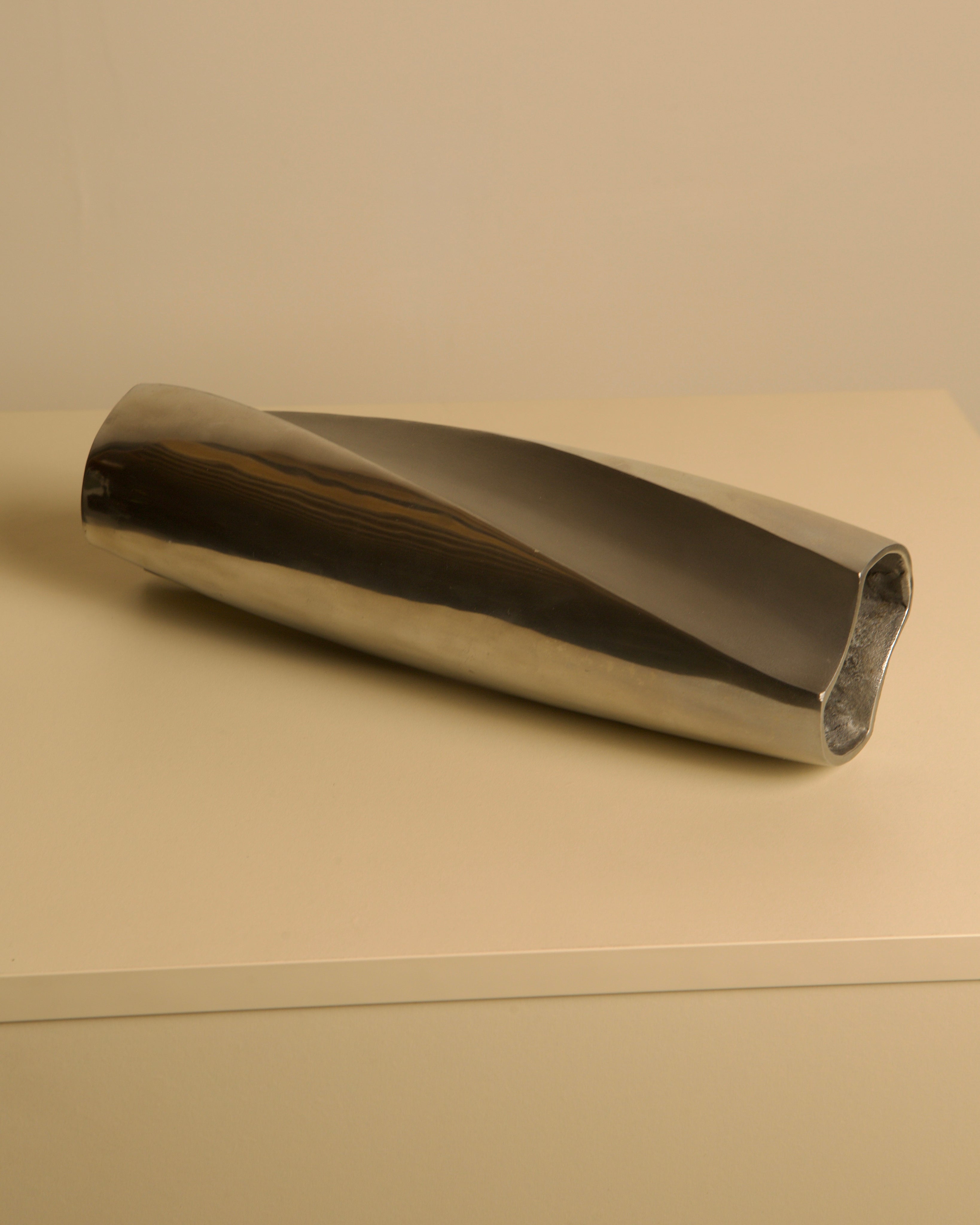 Aluminum Vase "Galassia" by Brandani 80's