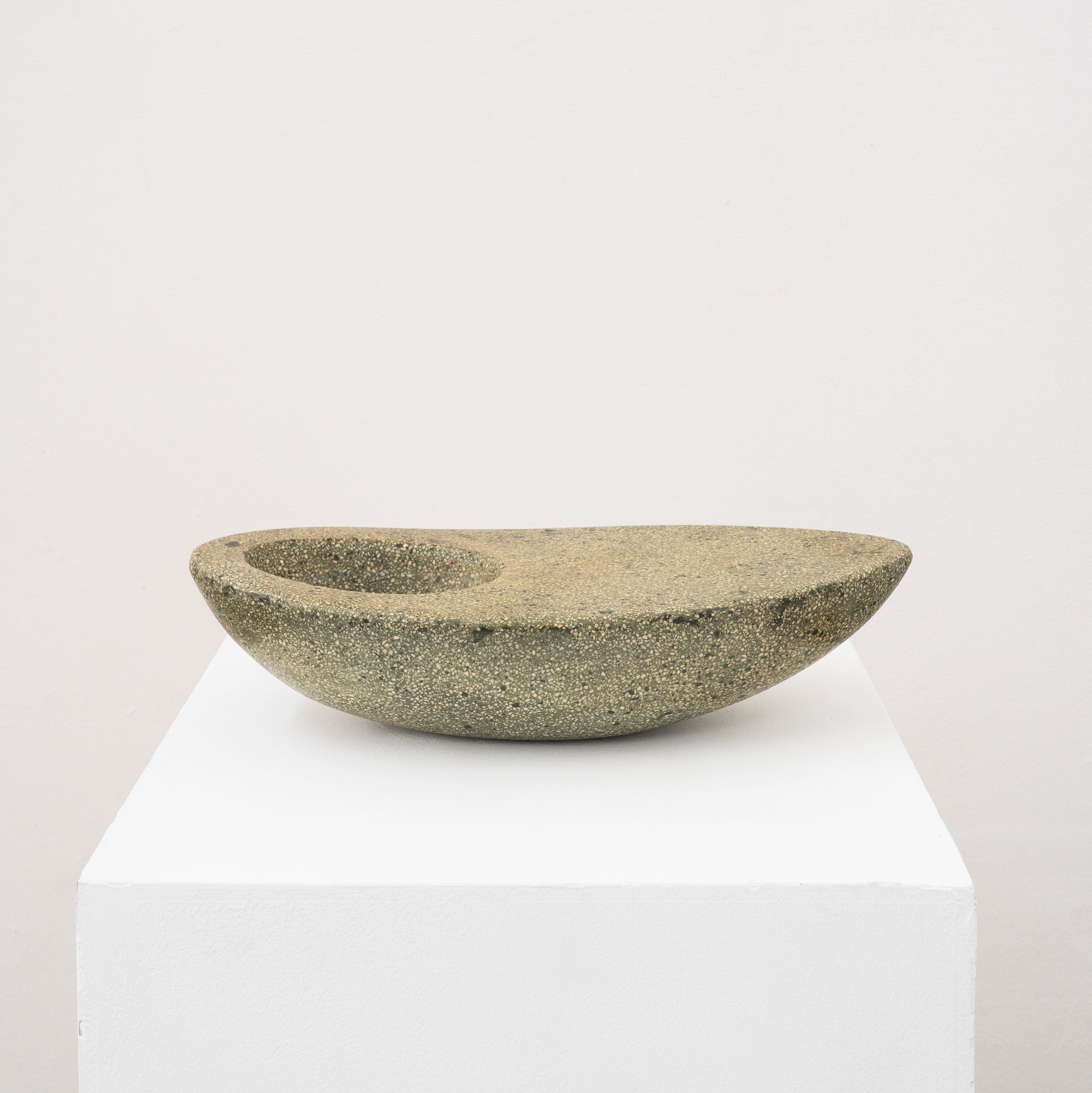Sculptural Terrazzo Centrepiece Bowl — lifestyle setting