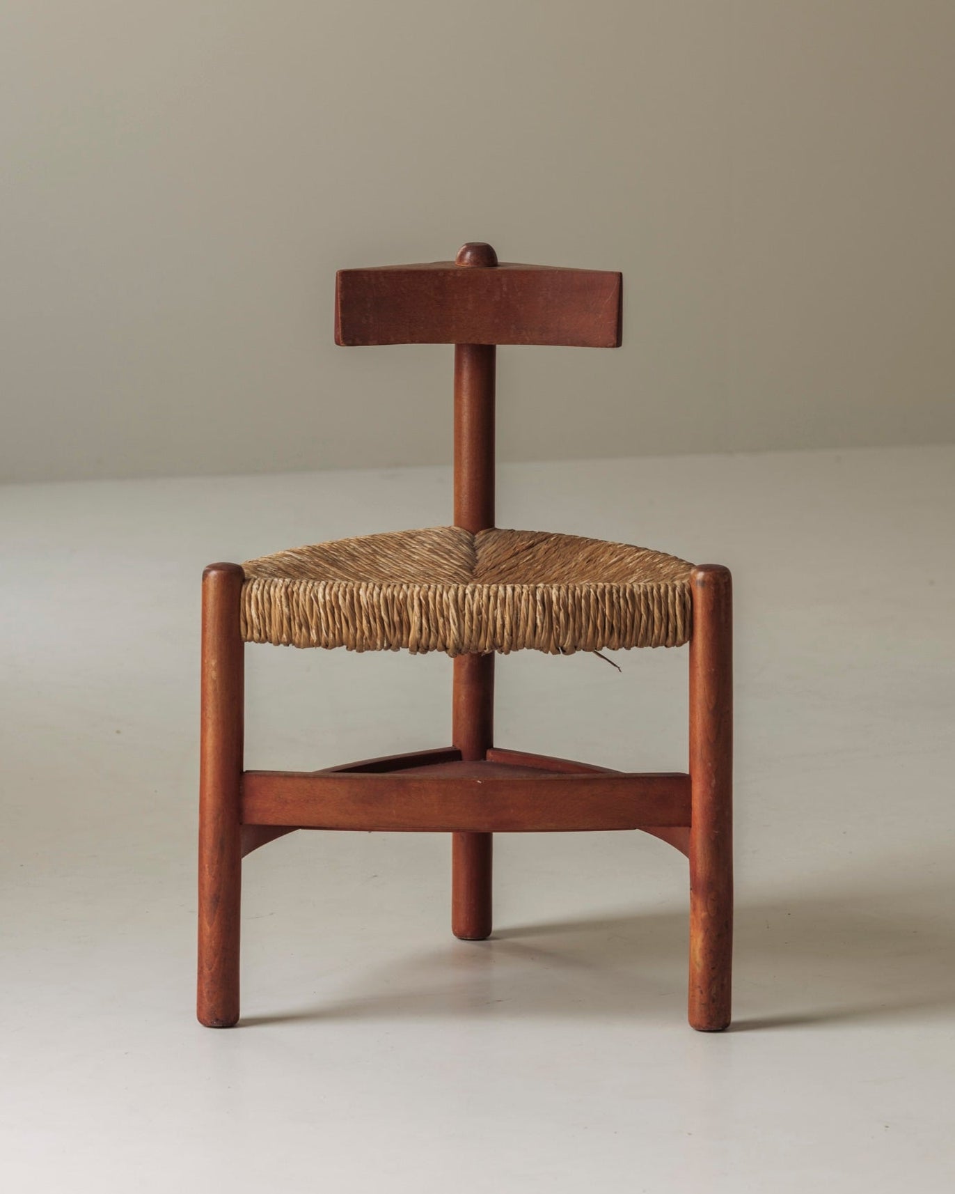 Dutch Sculptural Accent Chair, attributed to Wim den Boon, 1960s — detail view