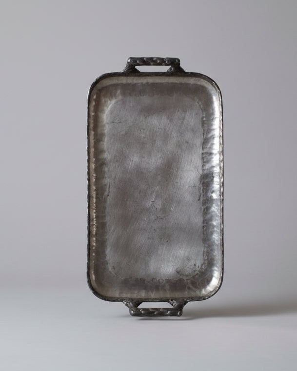 Brutalist Tray by Out For Lunch | The Oblist — handcrafted metal design