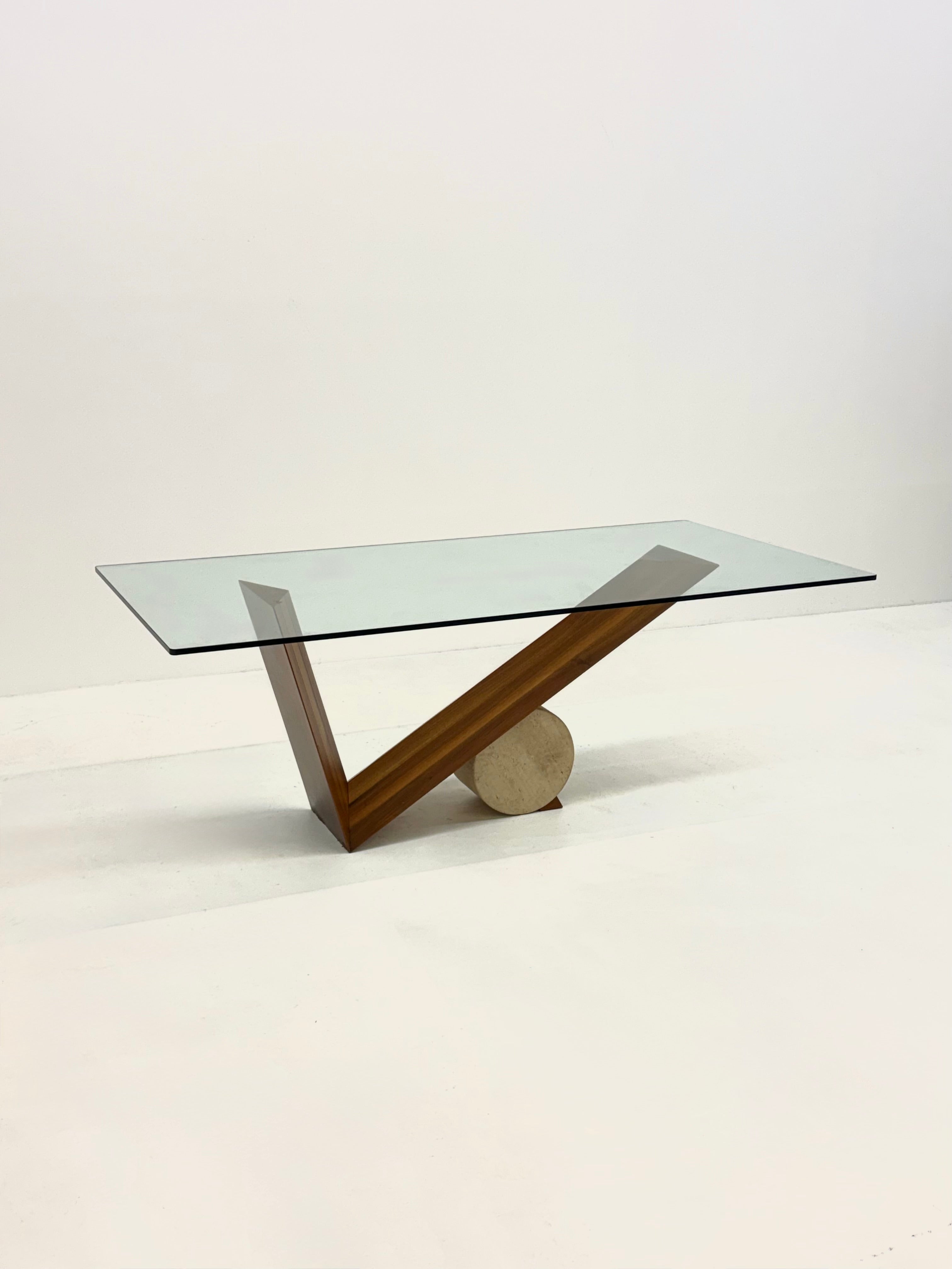 Valentino dining table by Emanuele Zenere for Cattelan by Wintage | The Oblist