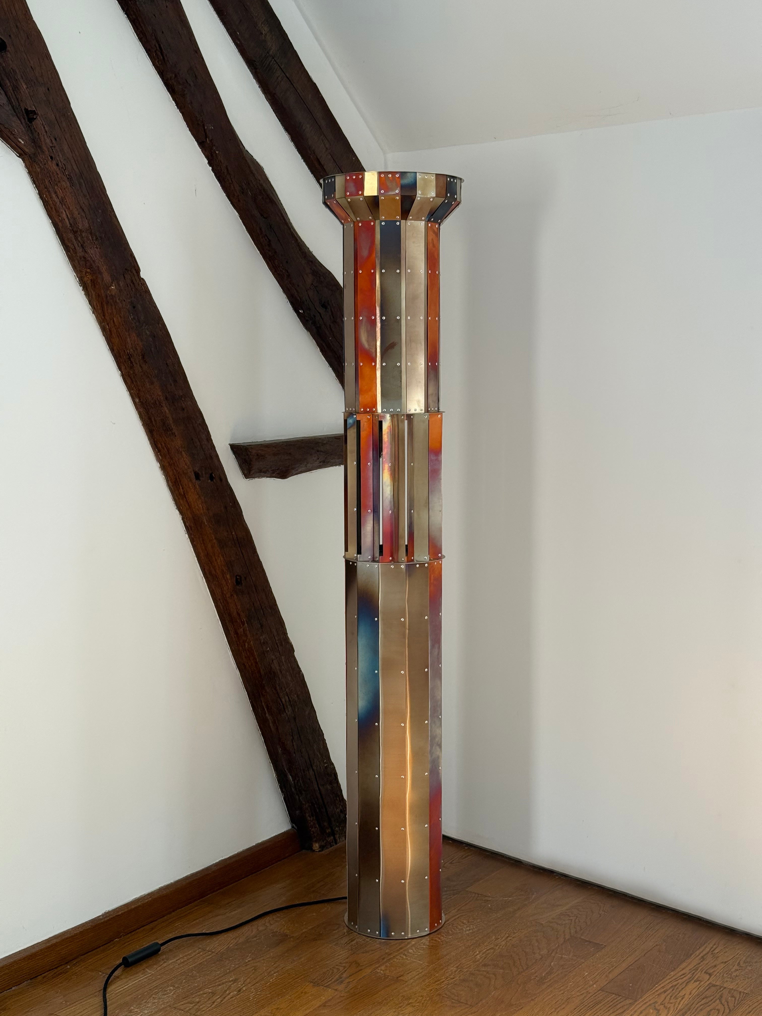 Floor Lamp – Golden Ruins Collection — detail view