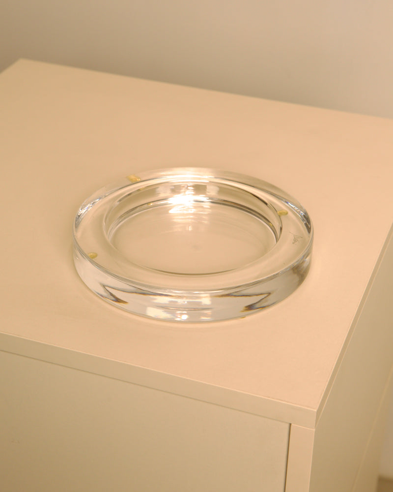Italian Glass Catchall by Mario Cioni, 1970s by Treaptyque | The Oblist