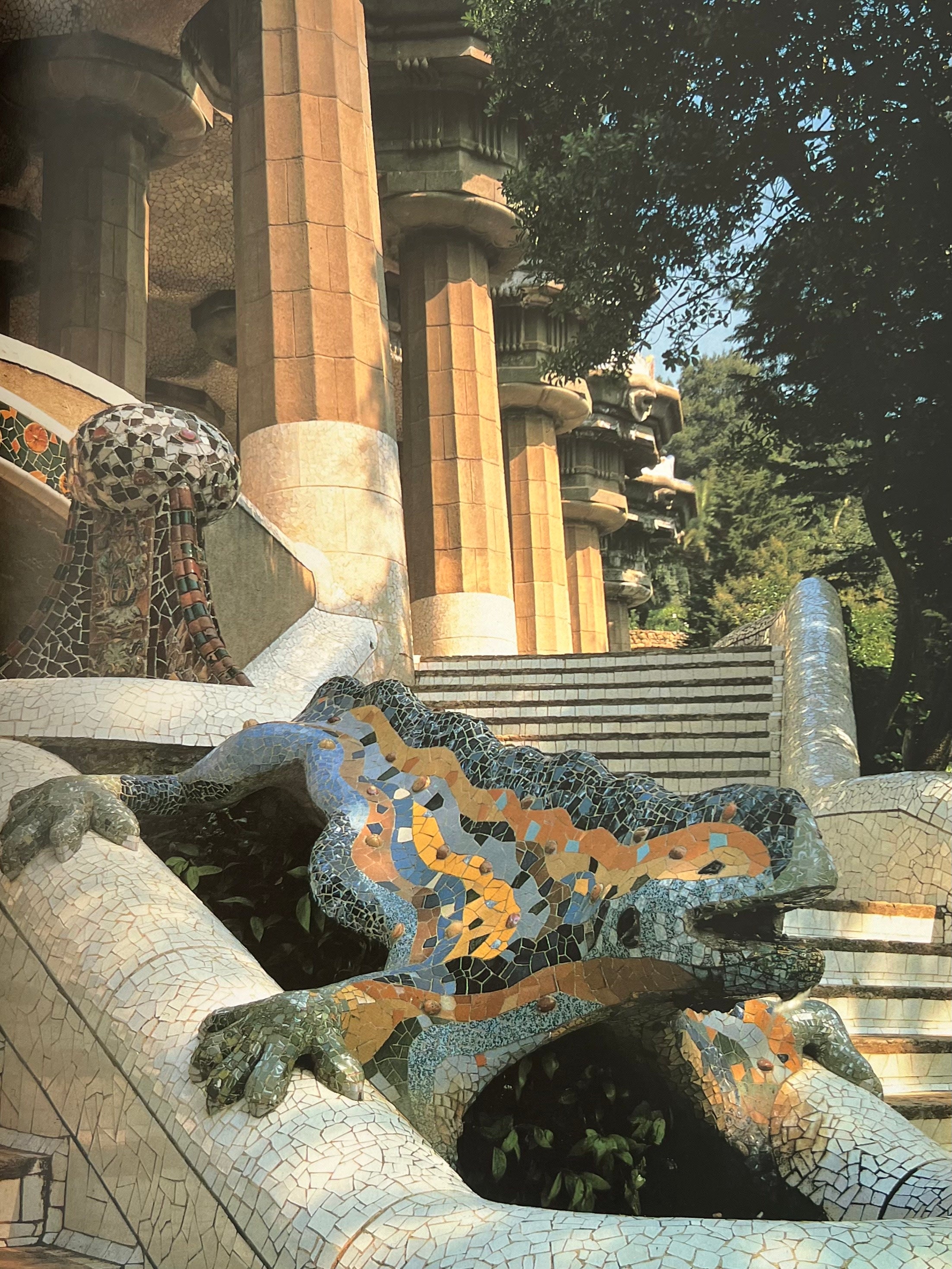 Antoni Gaudi by Reiner Zerbst, 1991 - Vintage Art Book — alternate view