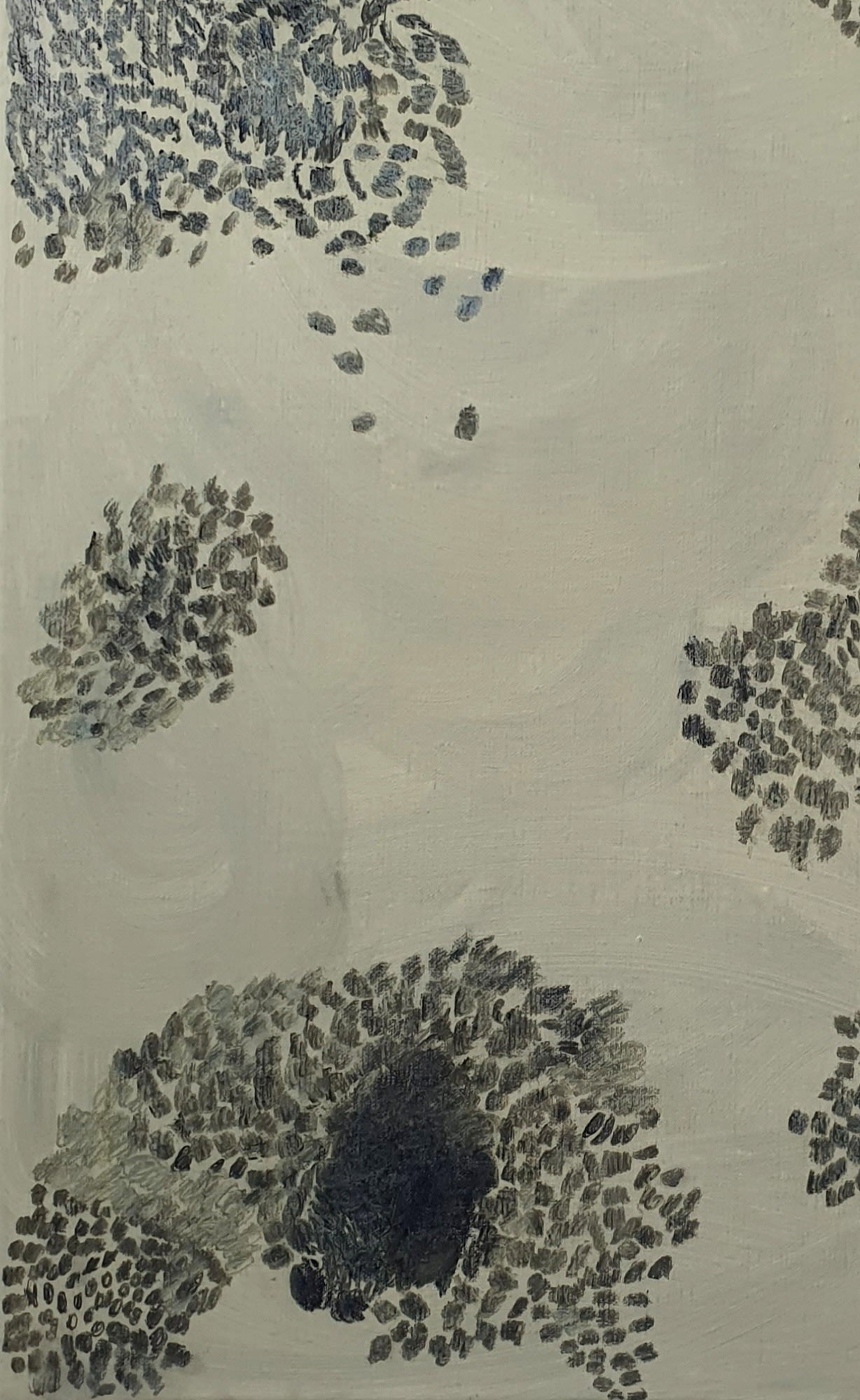 'Nectar' painting — detail view