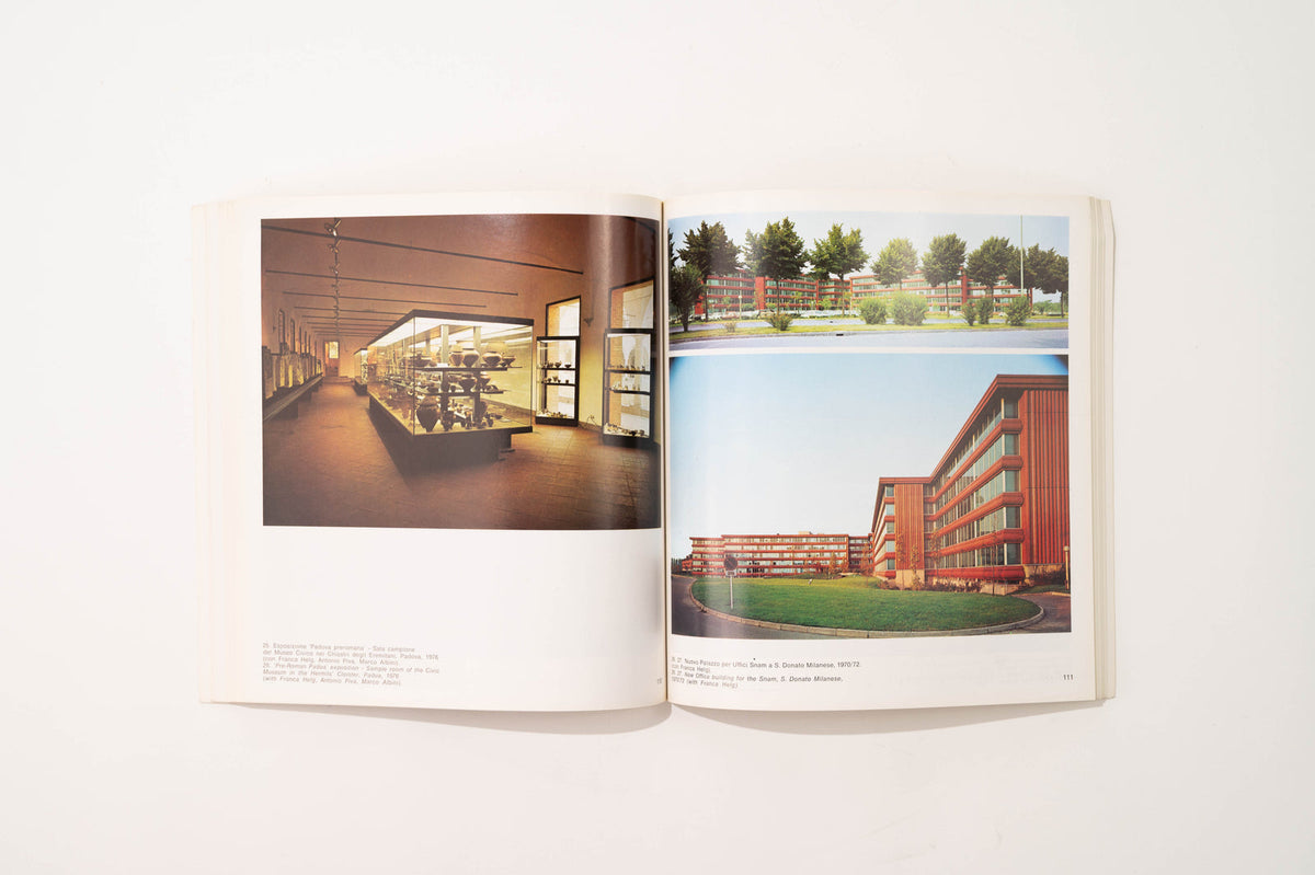 Franco Albini 1930-1970 Rizzoli 1981 Architecture and Interiors Book — lifestyle setting