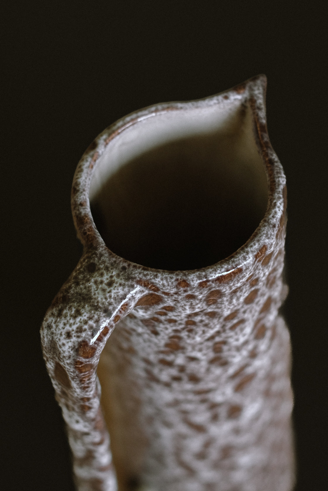 Handmade Stoneware Pitcher