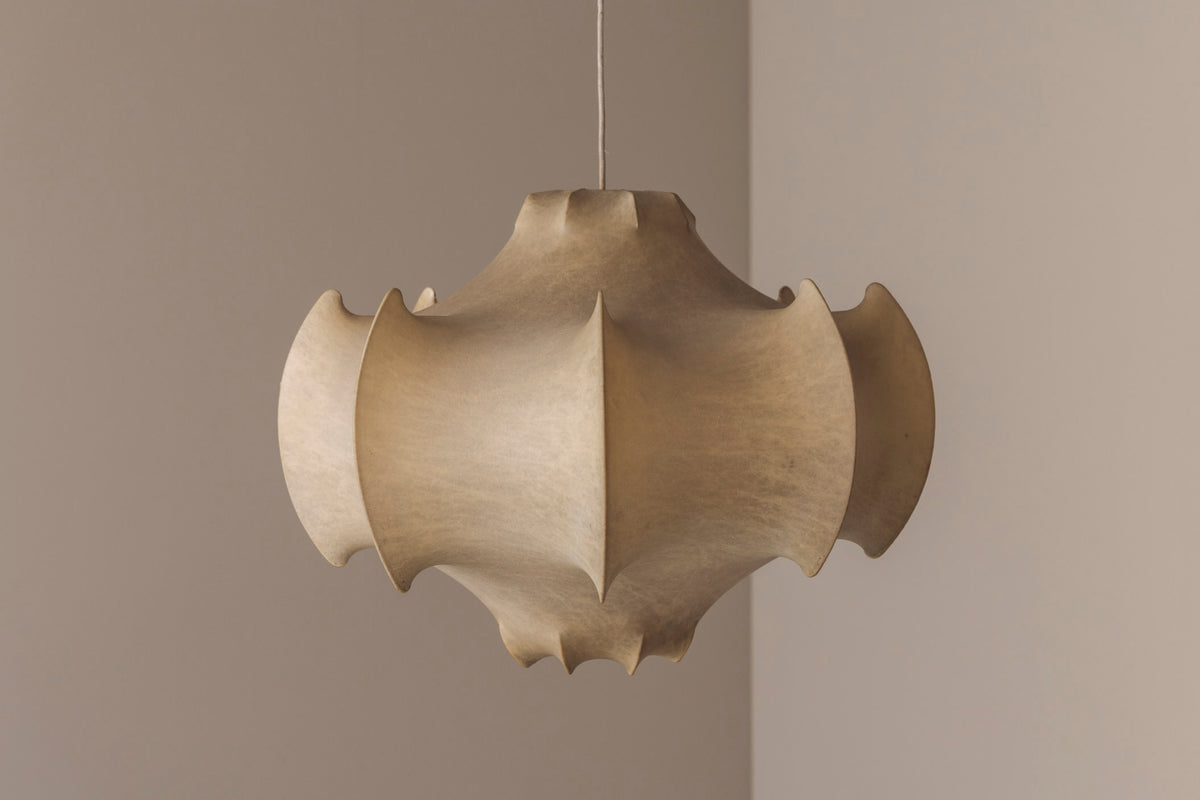 Early Viscontea lamp by Achille and Pier Giacomo Castiglioni for flos, 1960s — lifestyle setting