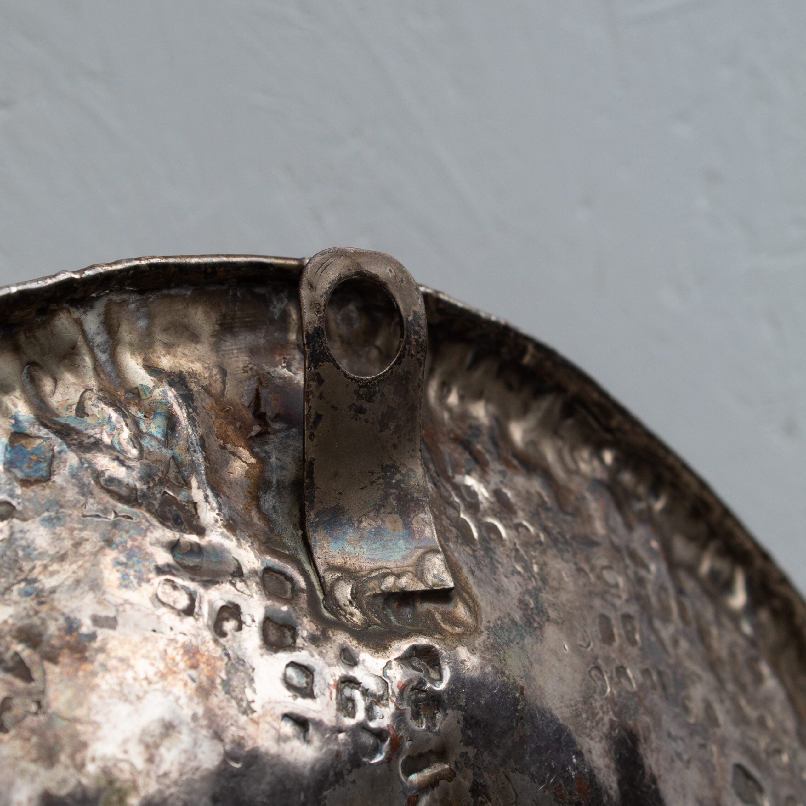 Bragalini Hammered Metal Wall Sculpture — additional view