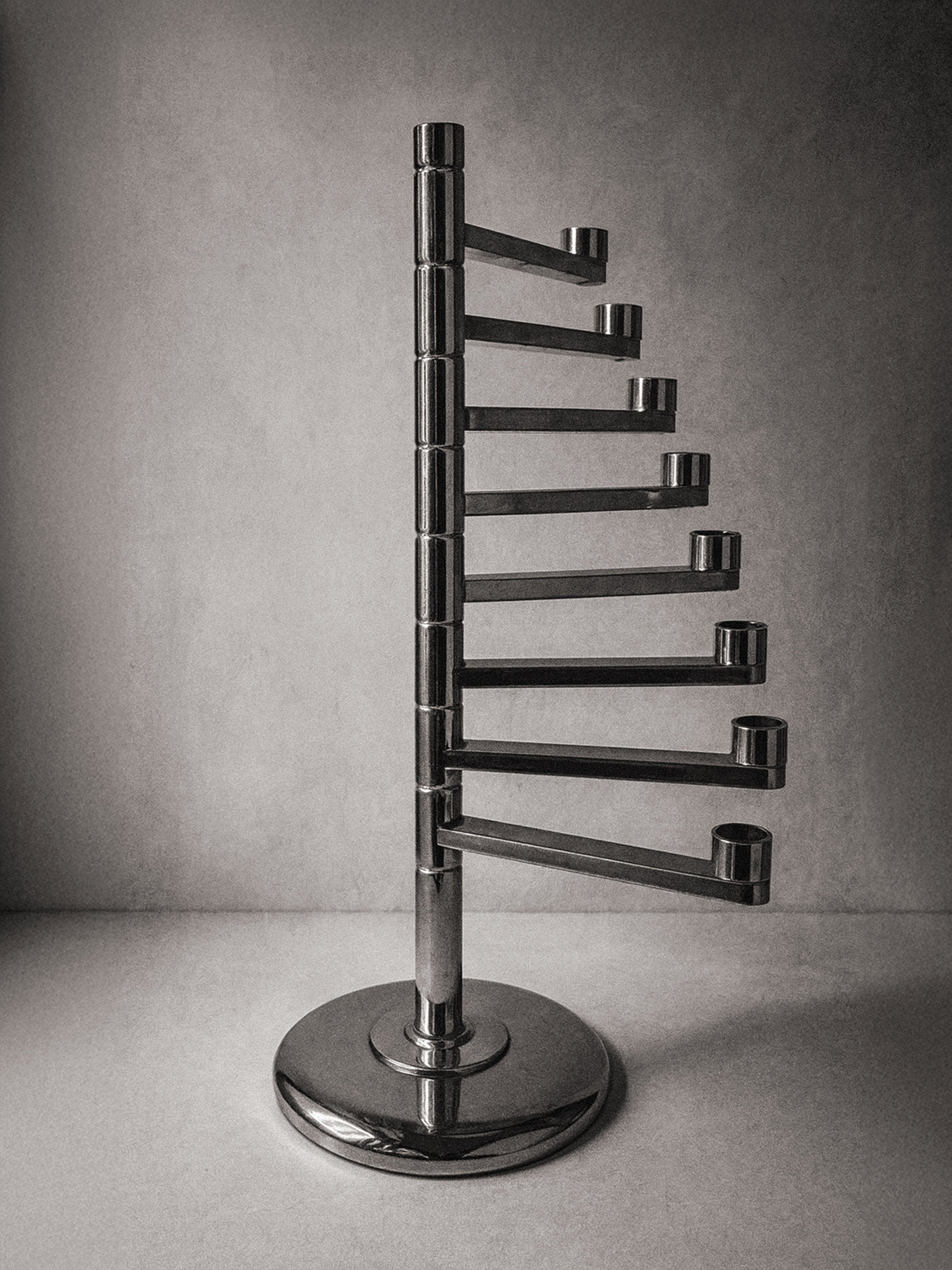 Silver-plated Candelabra by Lambert 80s