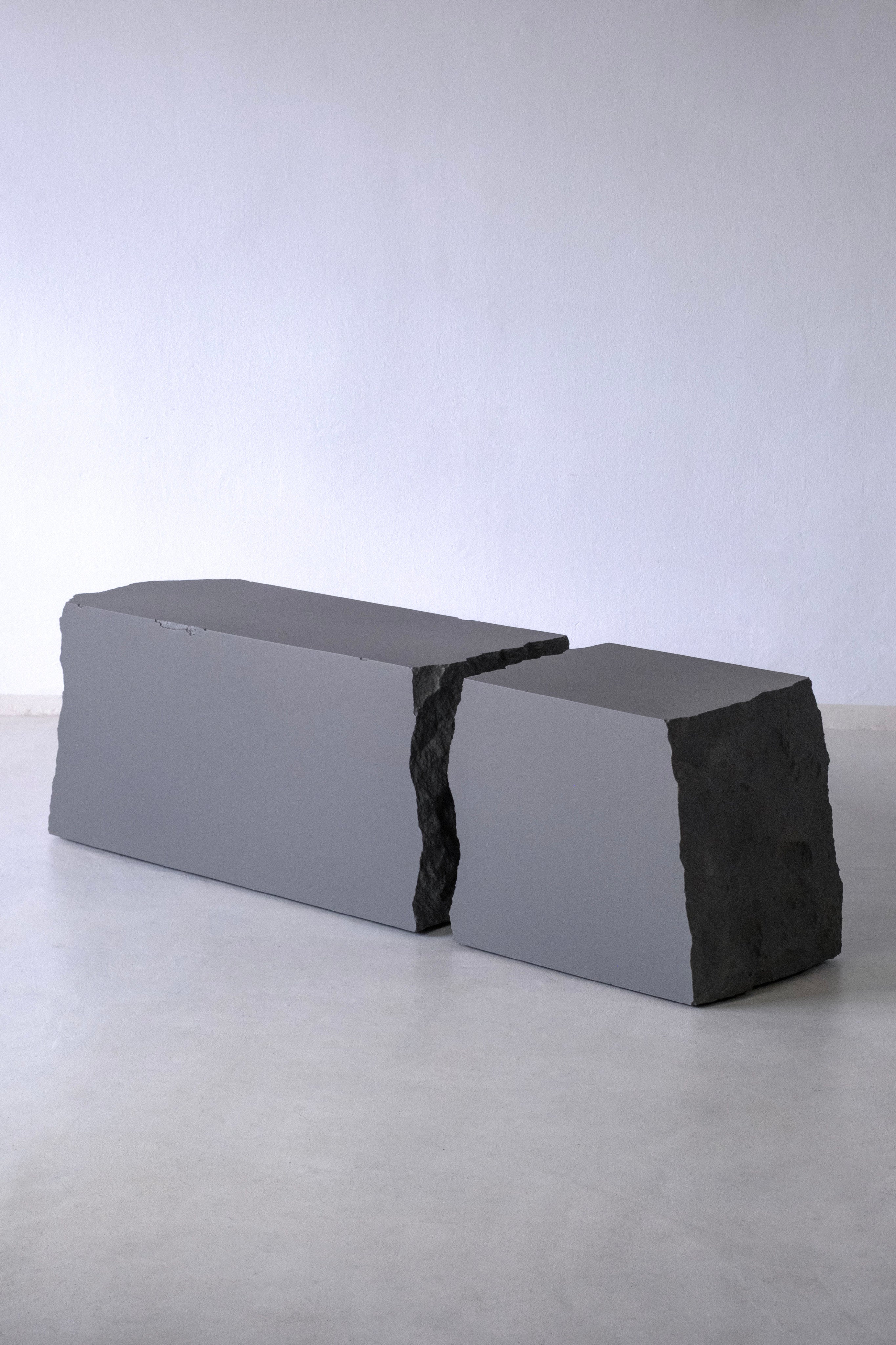 Lapis – Foam Stool & Bench Set — close-up
