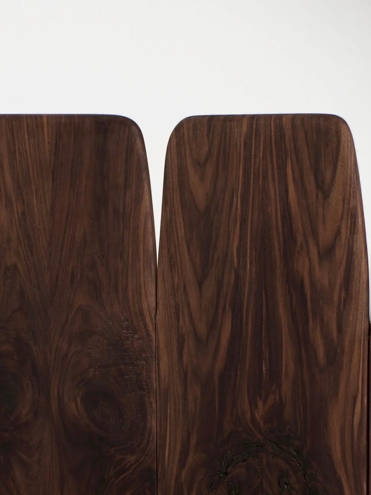 Madeira Walnut Headboard Large — side angle